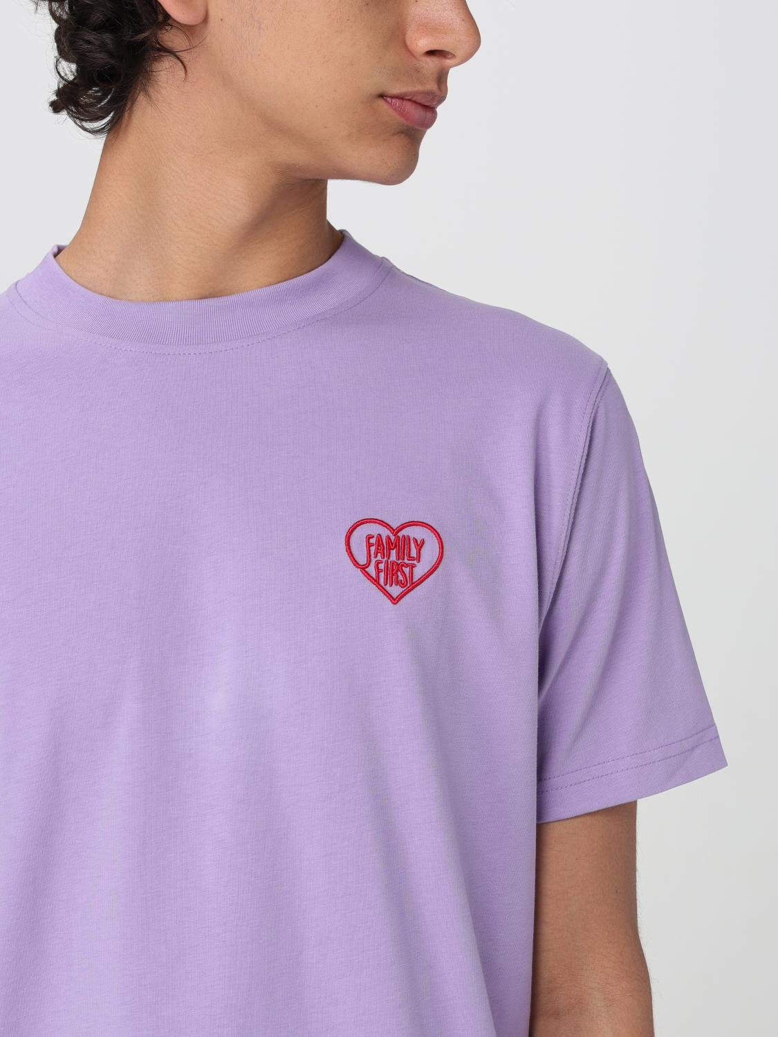FAMILY FIRST T-SHIRT: T-shirt men Family First, Violet - Img 3