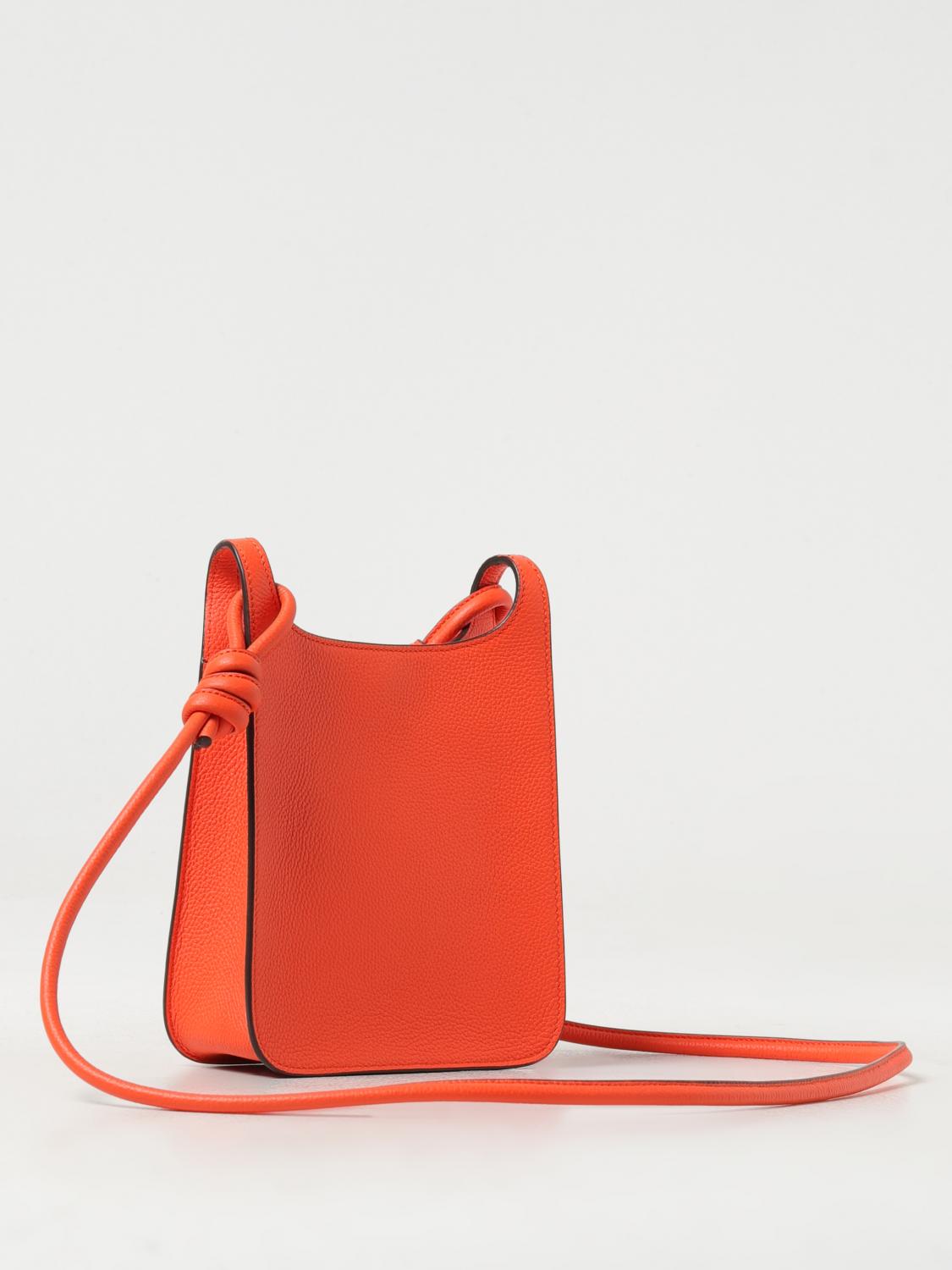 MCM BORSA MINI: Borsa Himmel MCM in pelle a grana, Arancione - Img 2