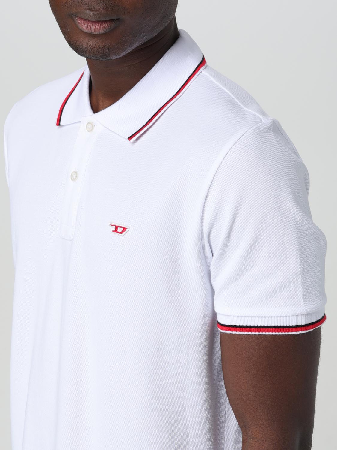 Diesel ポロシャツ メンズ - ホワイト | A038380JMAD | GIGLIO.COM