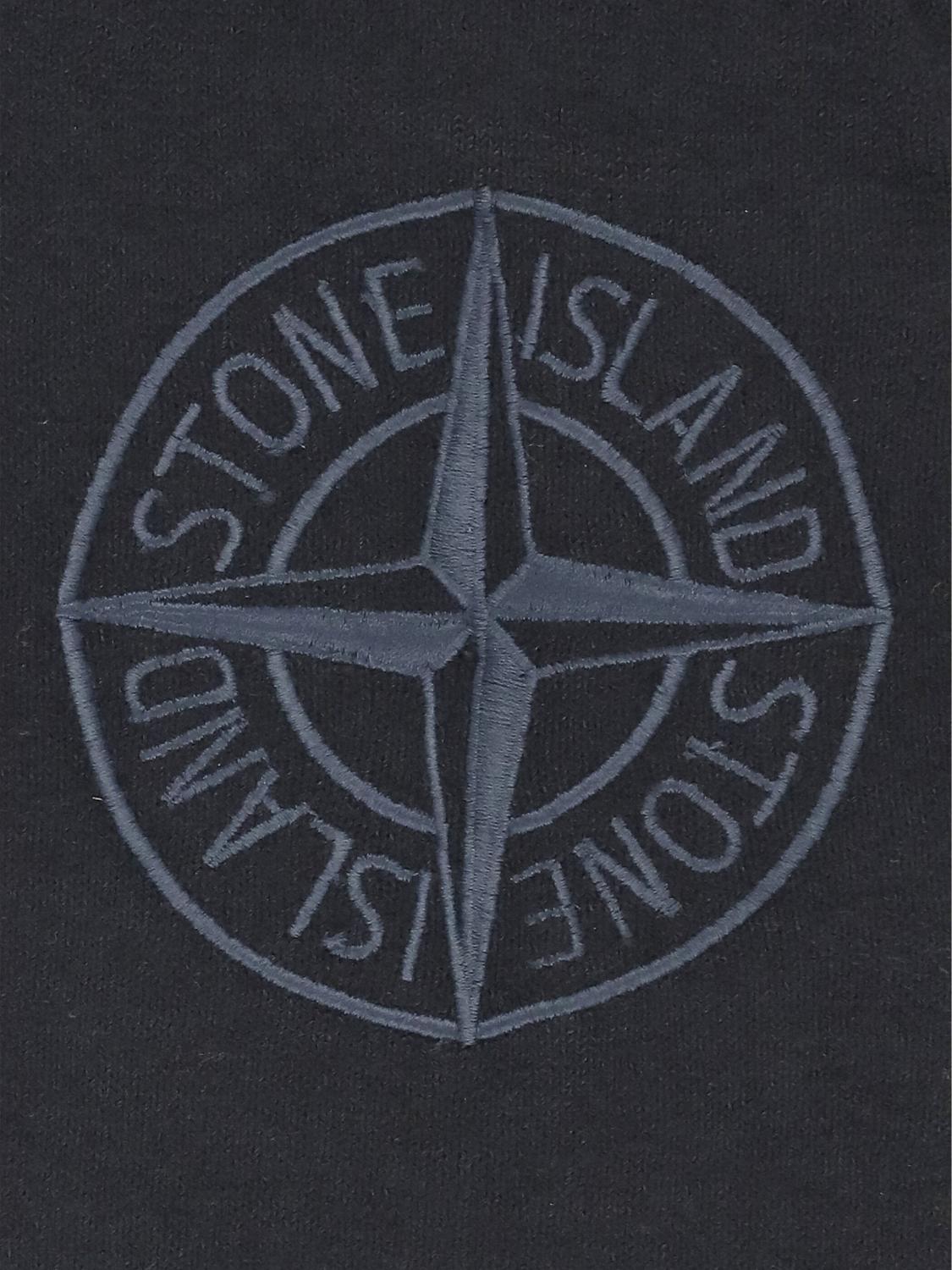 STONE ISLAND JUNIOR T-SHIRT: Pullover kinder Stone Island Junior, Schwarz - Img 3