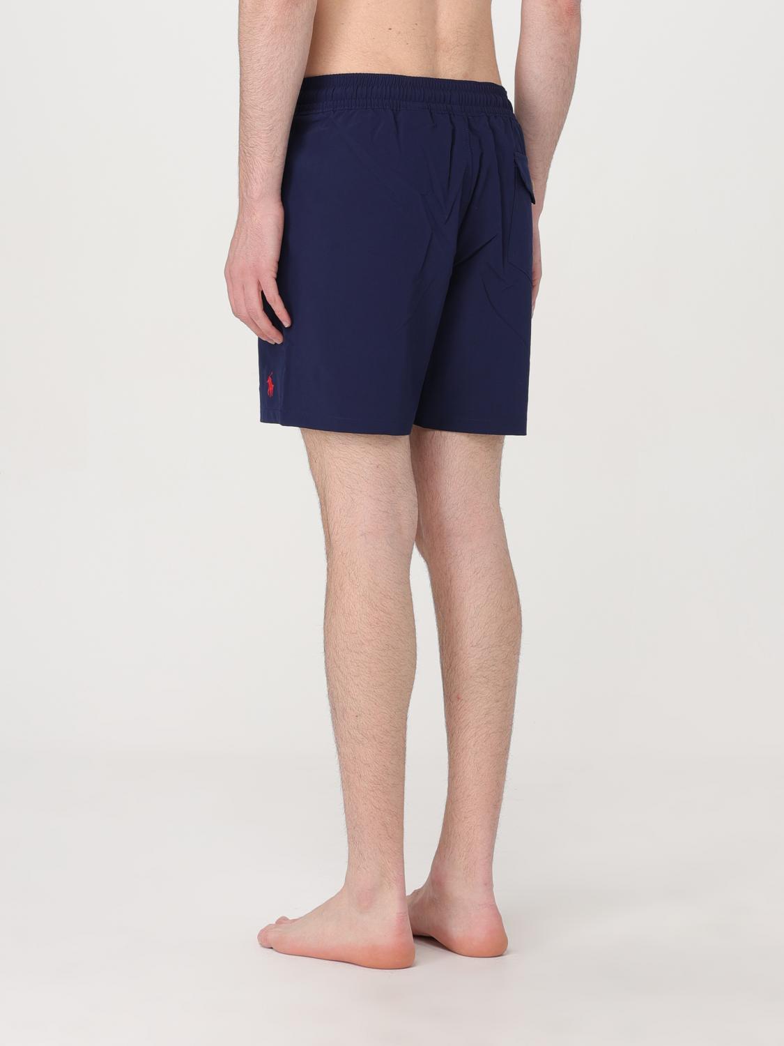 POLO RALPH LAUREN BADEMODE: Badeanzug Polo Ralph Lauren aus Nylon, Blau - Img 2