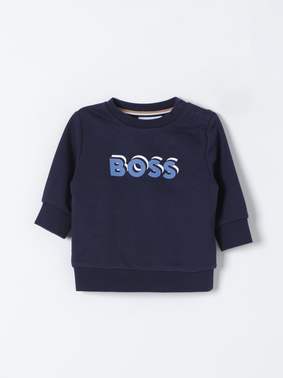 BOSS PULLOVER: Pullover kinder Boss Kidswear, Marine - Img 1