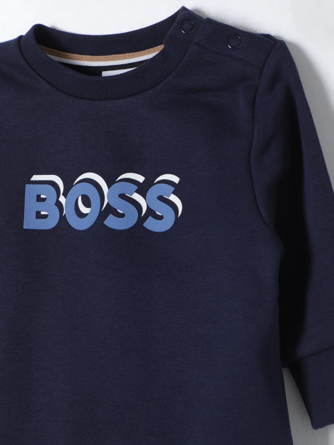 BOSS PULLOVER: Pullover kinder Boss Kidswear, Marine - Img 3