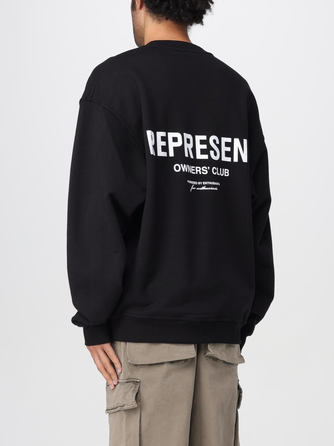 REPRESENT SWEATSHIRT: Sweatshirt men Represent, Black - Img 2