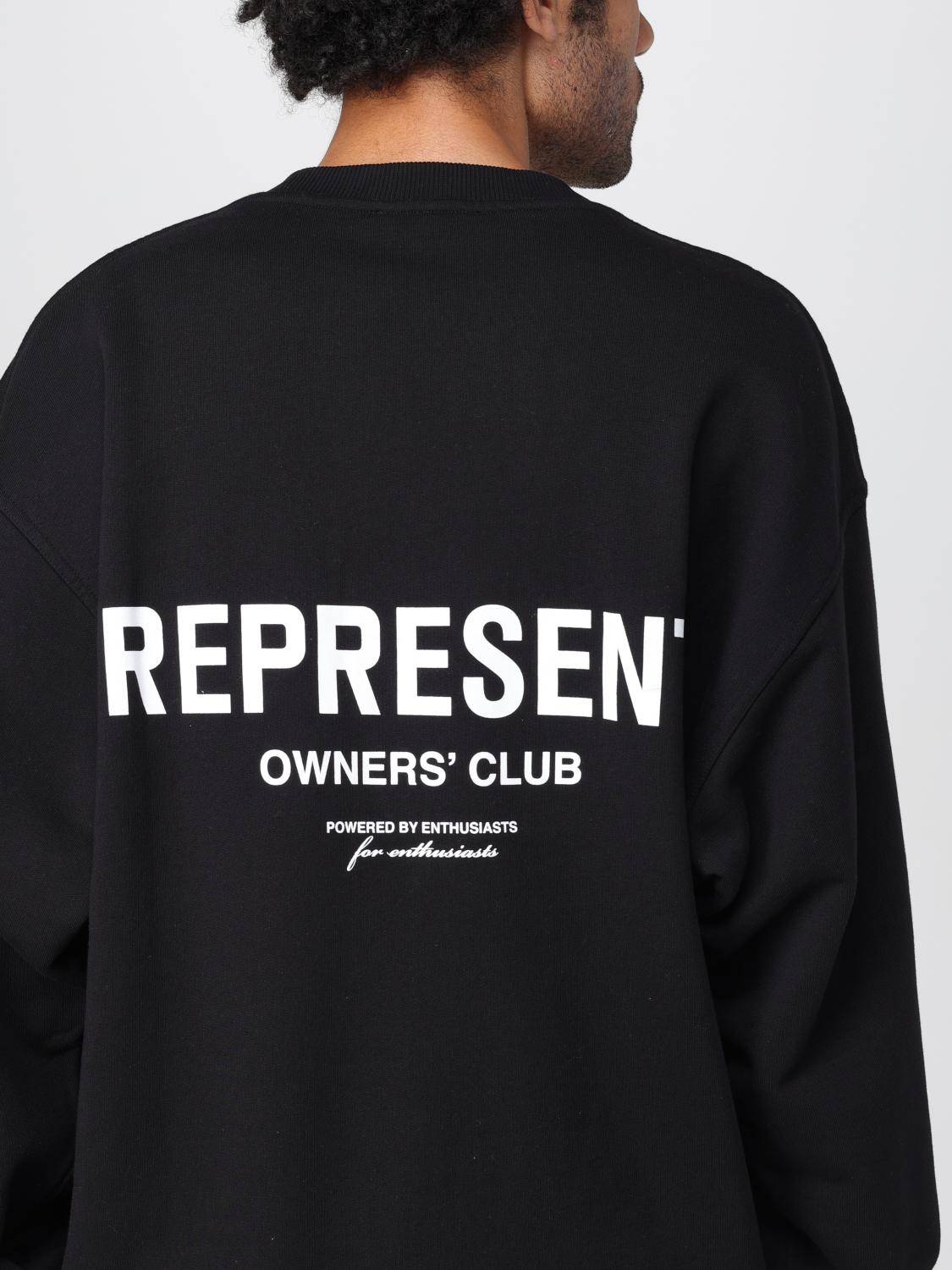 REPRESENT SWEATSHIRT: Sweatshirt men Represent, Black - Img 3