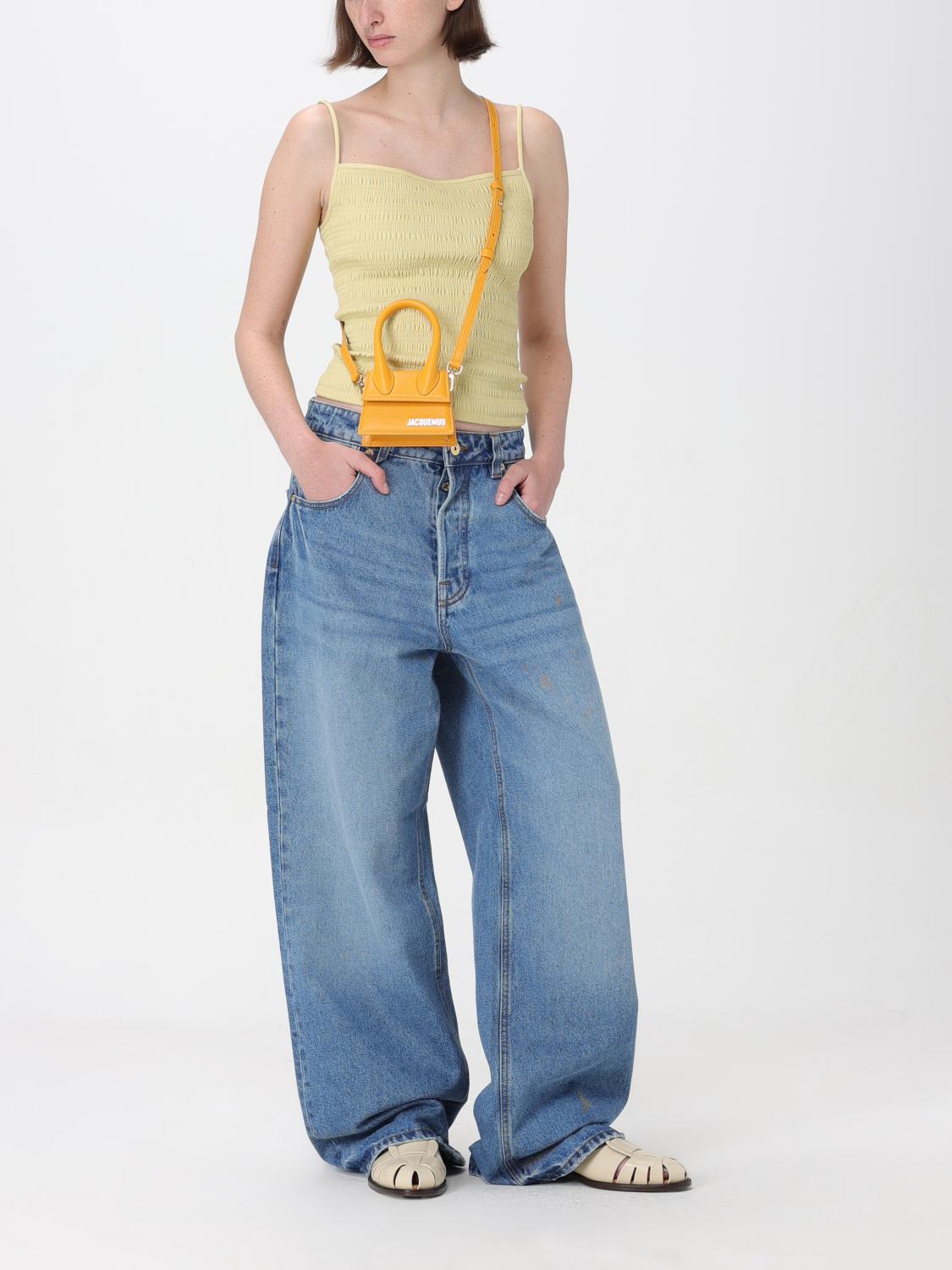 デニム・ジーパン JACQUEMUS Women Denim Pants 93430 24E241DE0381513 92181 BLUE JACQUEMUS: Jeans woman - Blue | Jacquemus jeans 241DE0381513