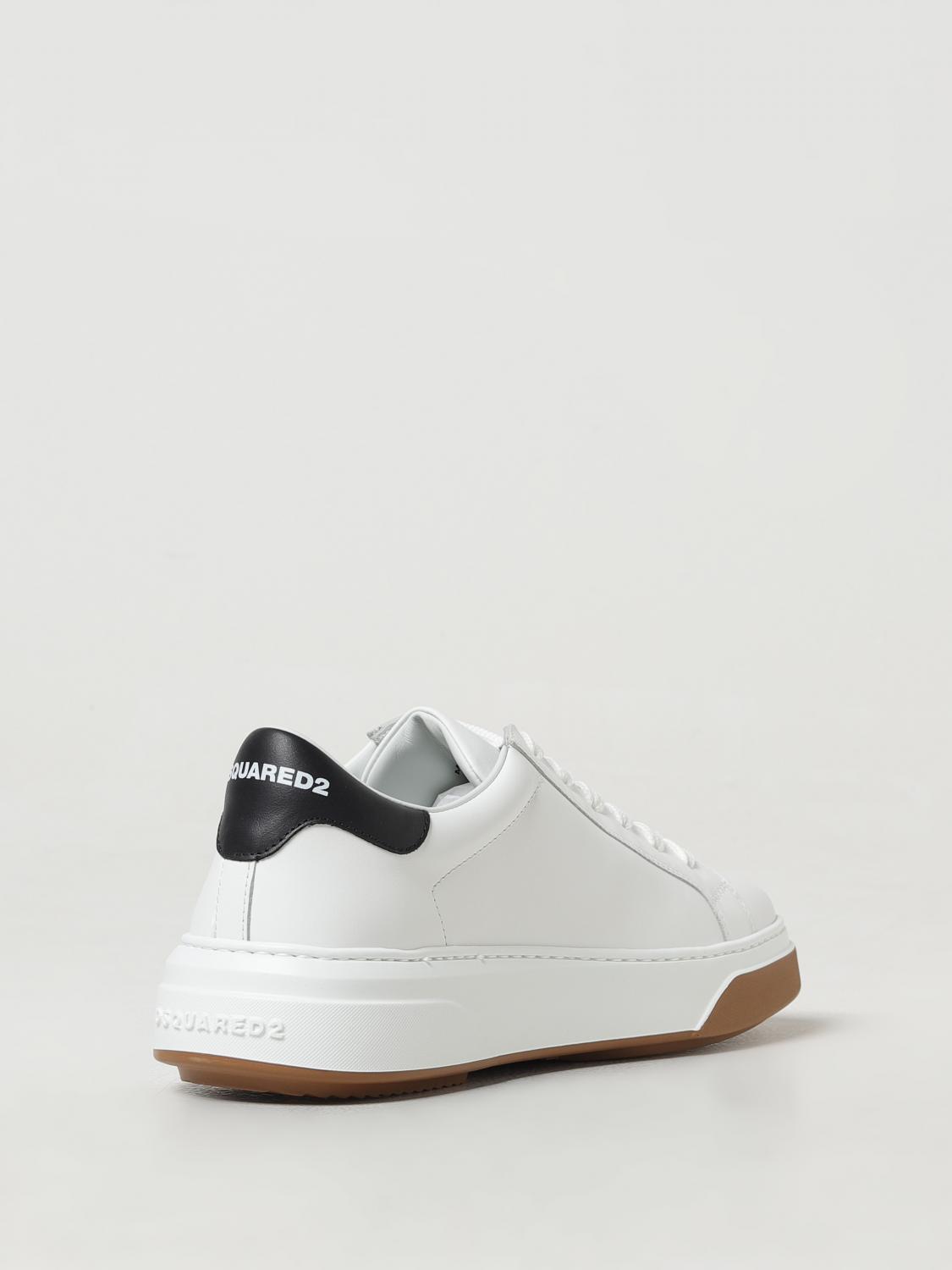 DSQUARED2 BASKETS: Baskets homme Dsquared2, Blanc - Img 3