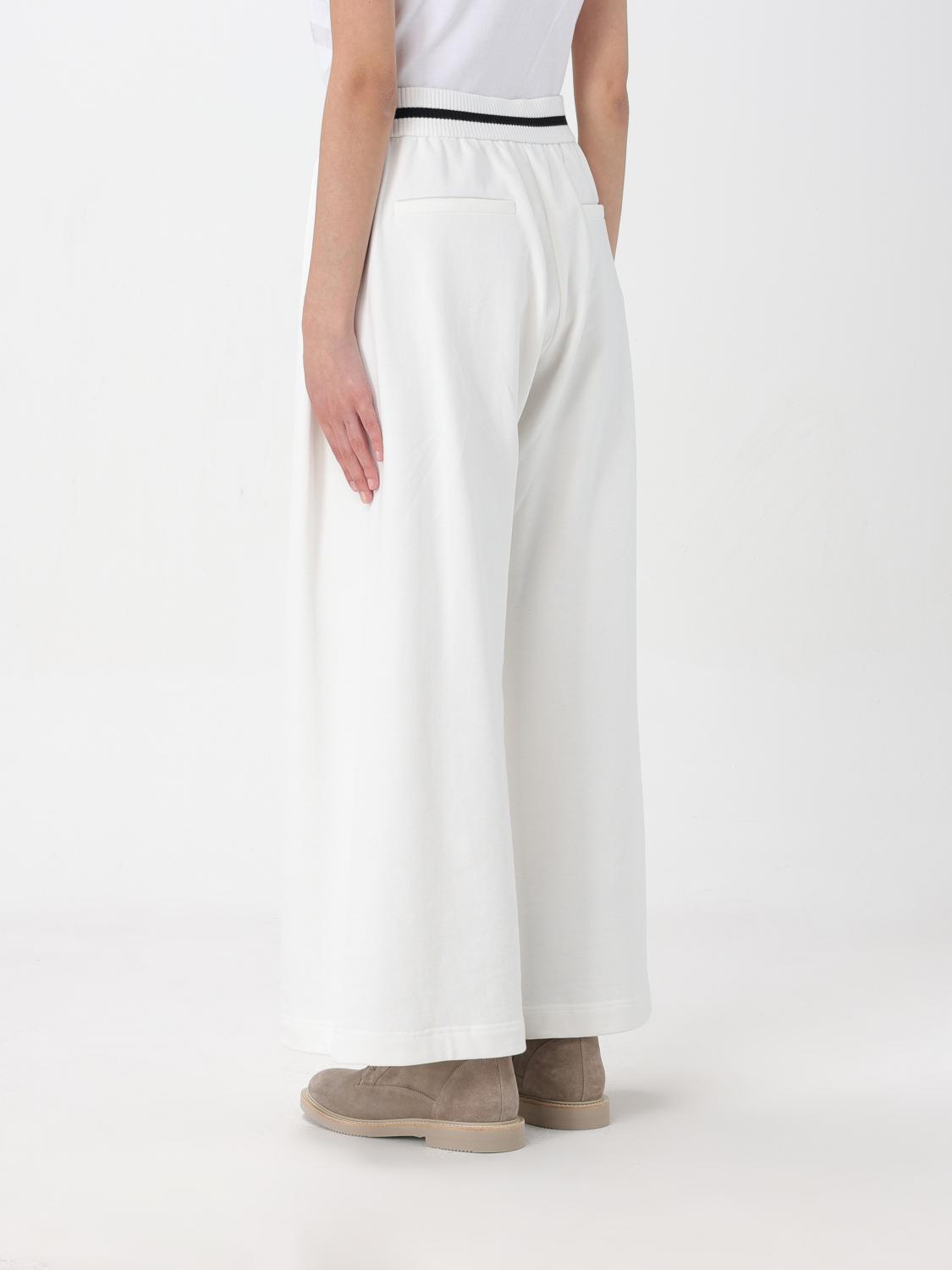 BRUNELLO CUCINELLI HOSE: Hose damen Brunello Cucinelli, Weiß - Img 3