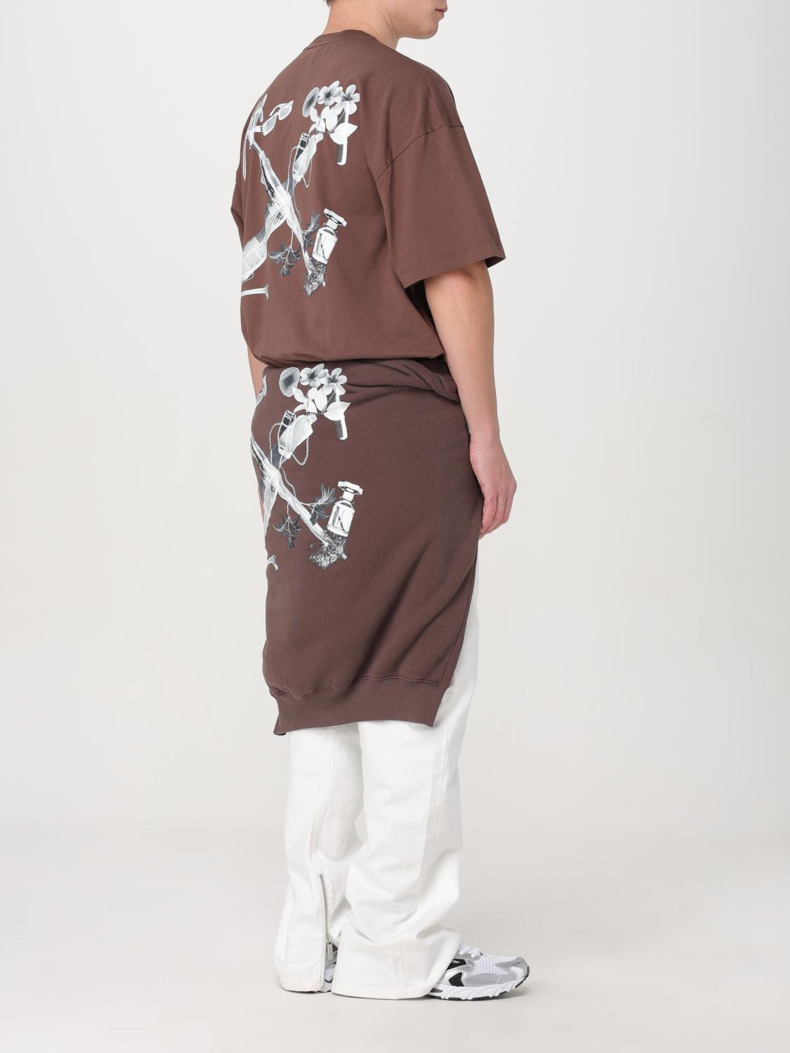 OFF-WHITE CAMISETA: Camiseta hombre Off-white, Marrón - Img 2
