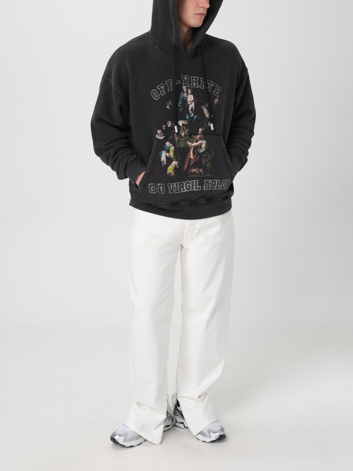 OFF-WHITE SWEATSHIRT: Sweatshirt homme Off-white, Noir - Img 2