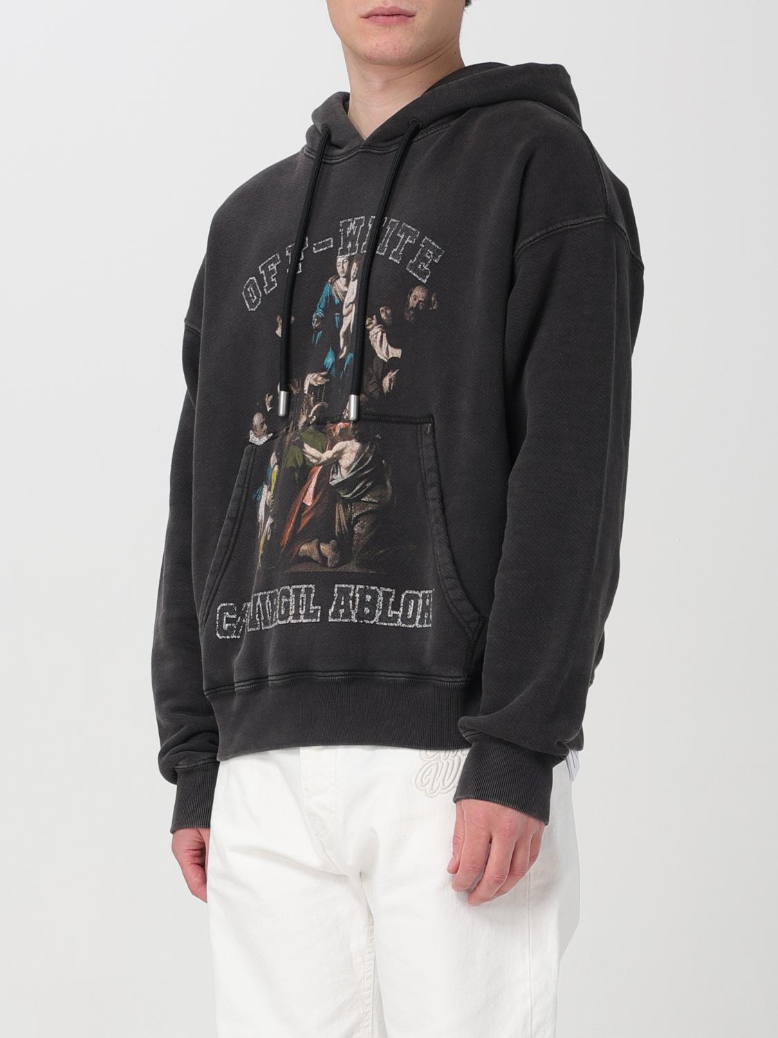 OFF-WHITE SWEATSHIRT: Sweatshirt homme Off-white, Noir - Img 4