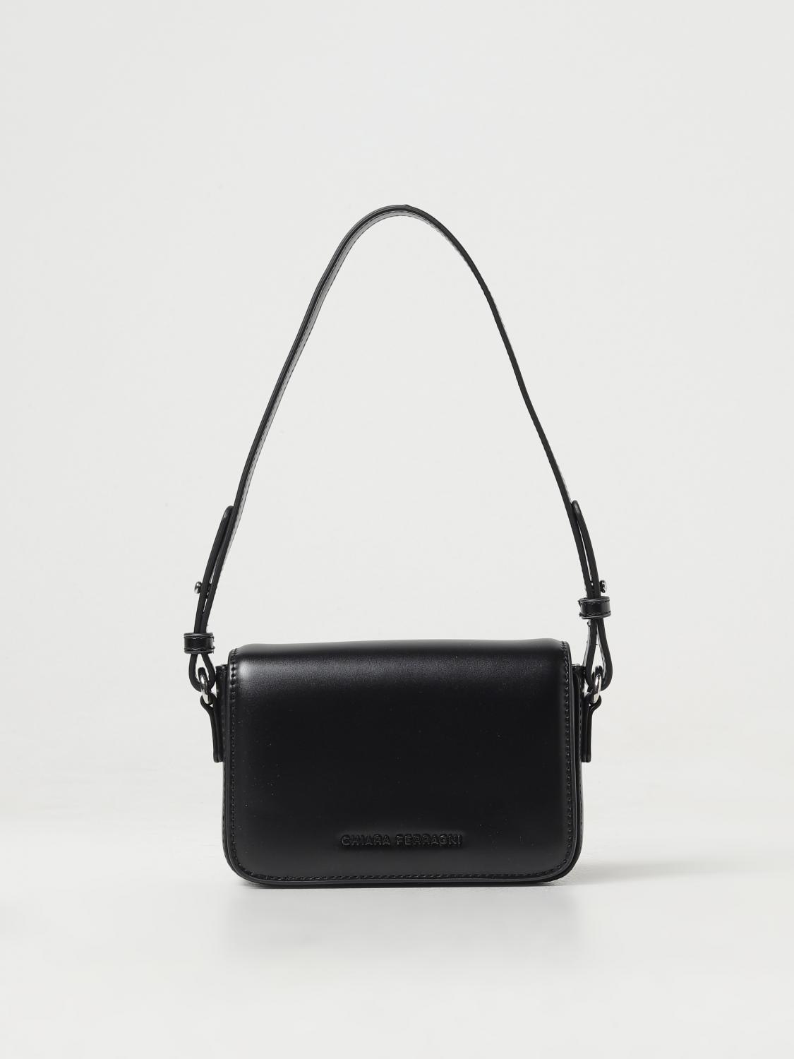 CHIARA FERRAGNI MINI BAG: Shoulder bag woman Chiara Ferragni, Black - Img 1