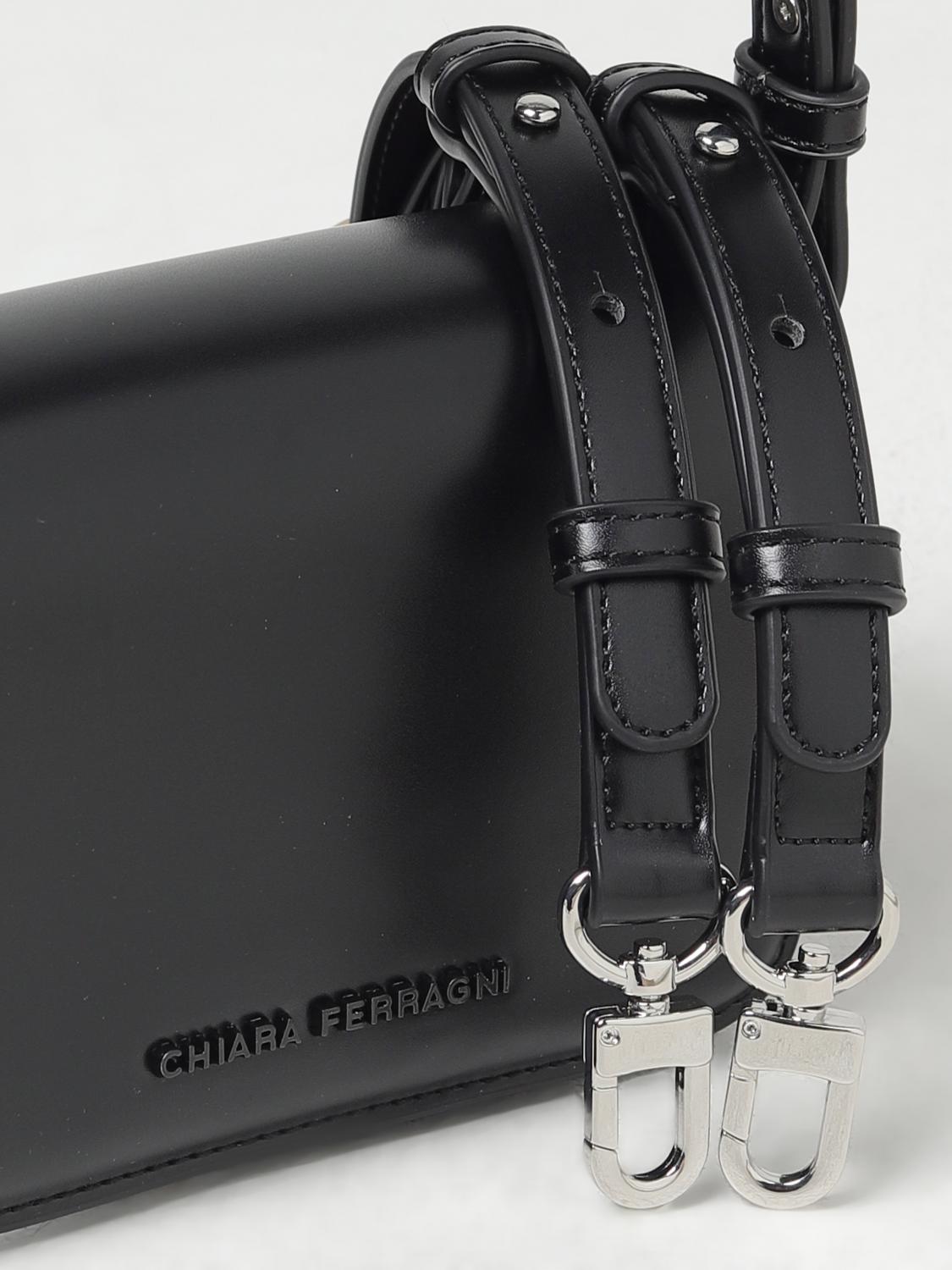 CHIARA FERRAGNI MINI BAG: Shoulder bag woman Chiara Ferragni, Black - Img 3