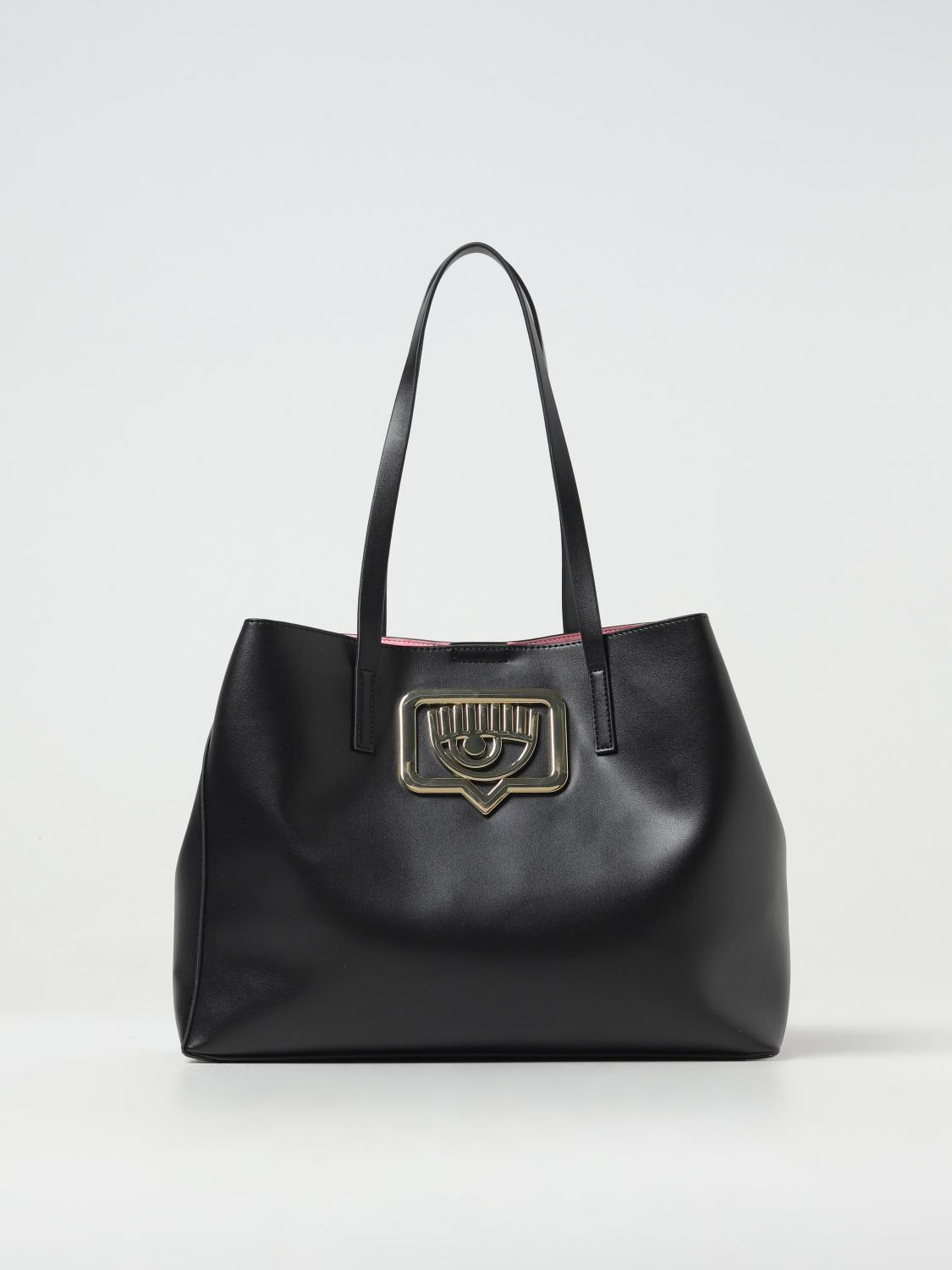 CHIARA FERRAGNI SCHULTERTASCHE: Handtasche damen Chiara Ferragni, Schwarz - Img 1