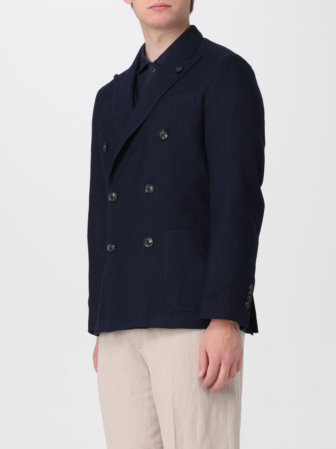 LARDINI BLAZER: Lardini men's blazer, Blue - Img 3