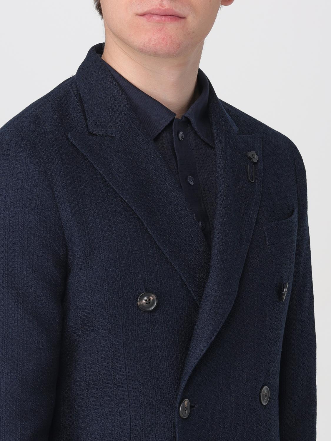 LARDINI BLAZER: Lardini men's blazer, Blue - Img 4