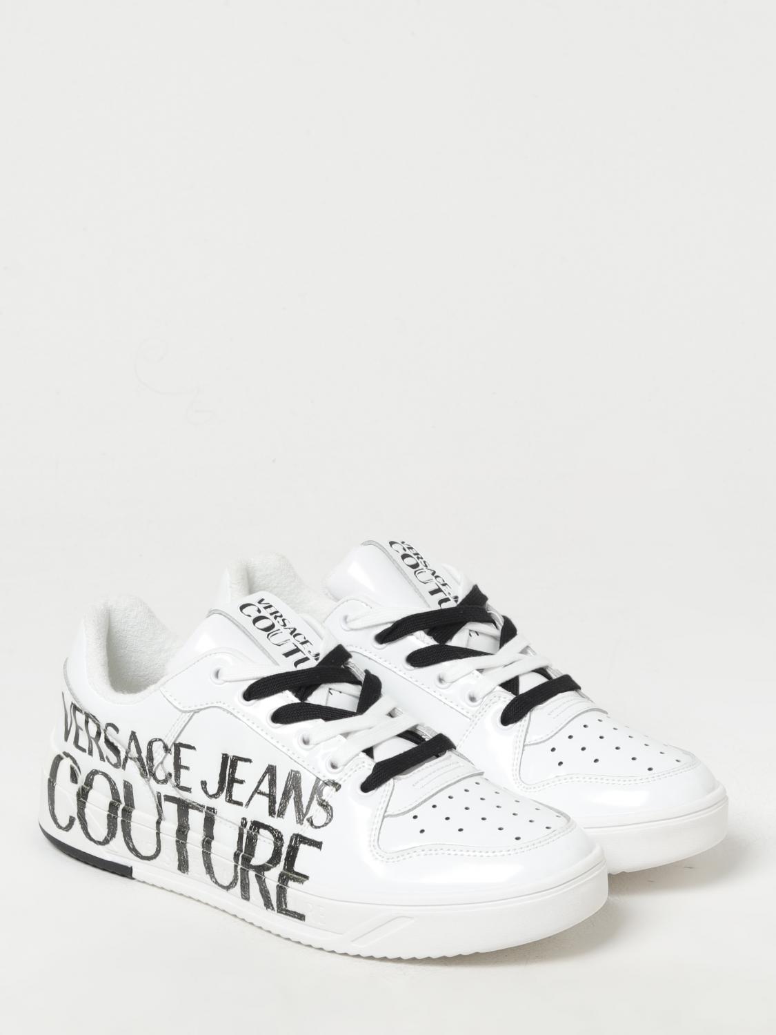 スニーカー VERSACE JEANS COUTURE Men Sneakers White 76YA3SJ5ZPA57 L02 Versace Jeans Couture Outlet: Sneakers men - White | Versace