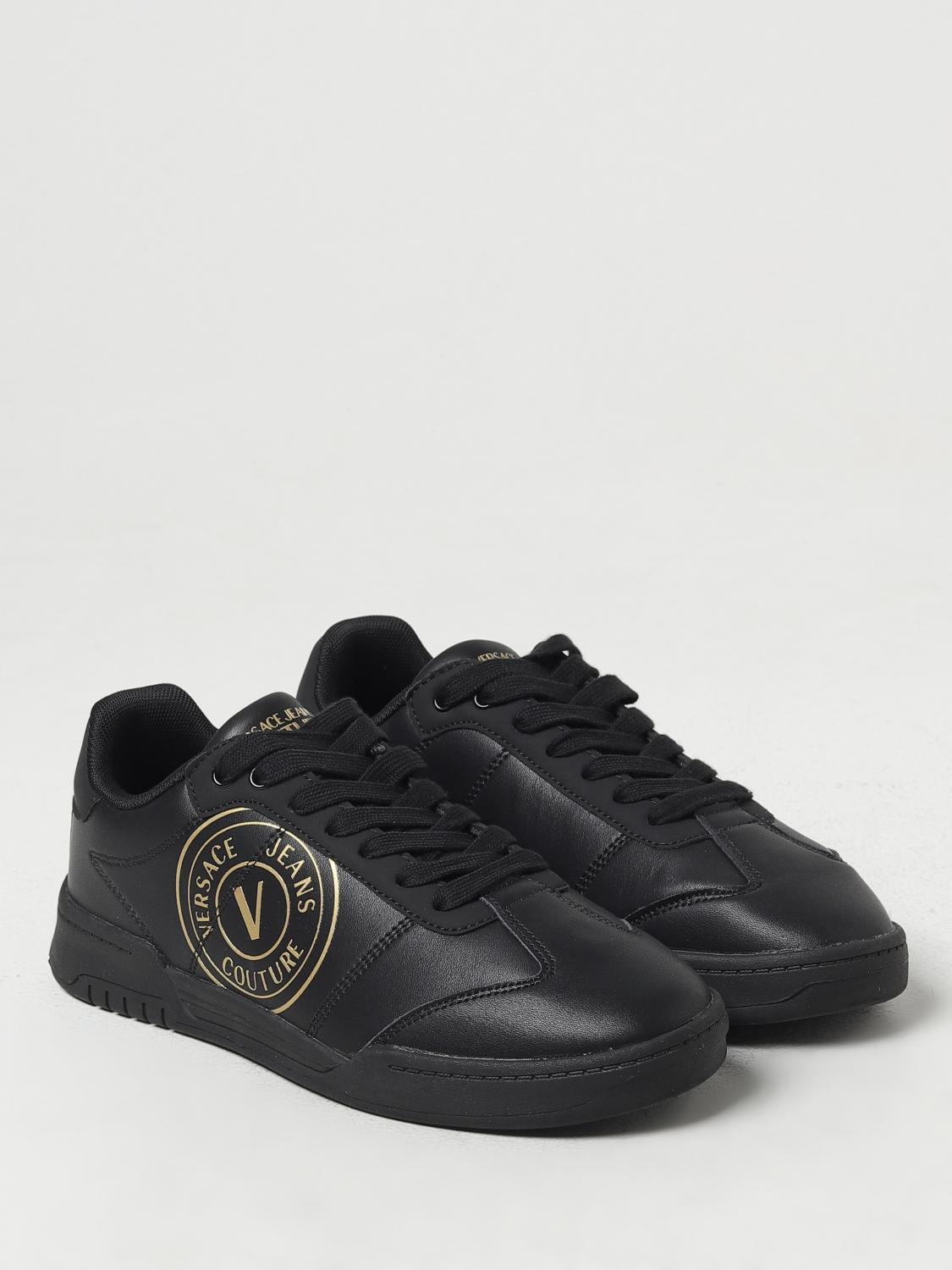 VERSACE JEANS COUTURE SNEAKERS: Sneakers men Versace Jeans Couture, Black - Img 2