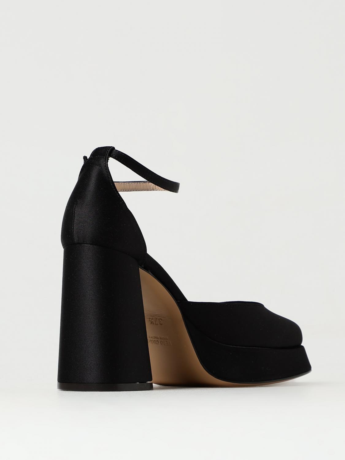 ROBERTO FESTA SCARPE CON TACCO: Pump Nicla Roberto Festa in seta, Nero - Img 3