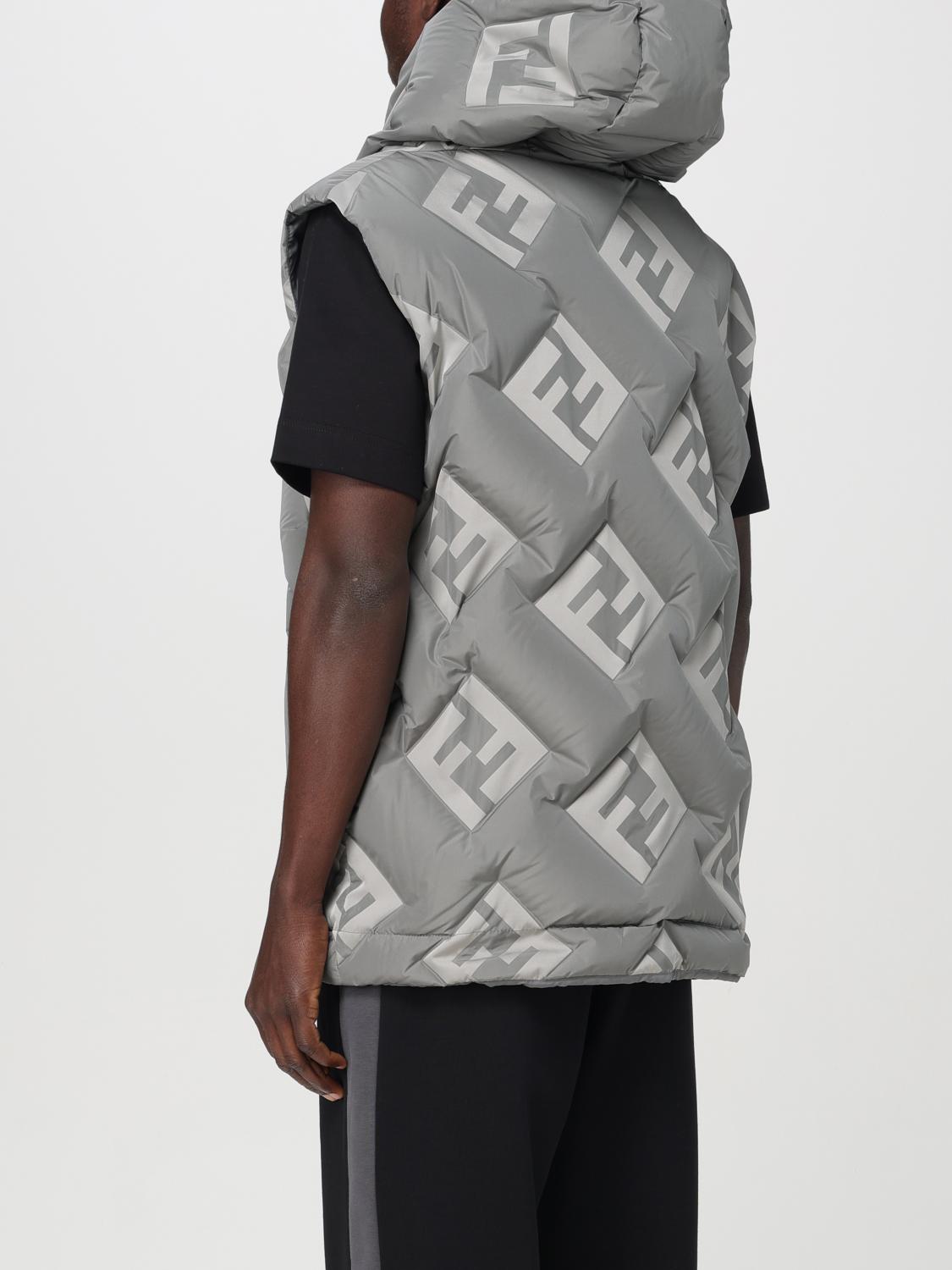Fendi Suit vest men - Grey | FAA913AQNH | GIGLIO.COM
