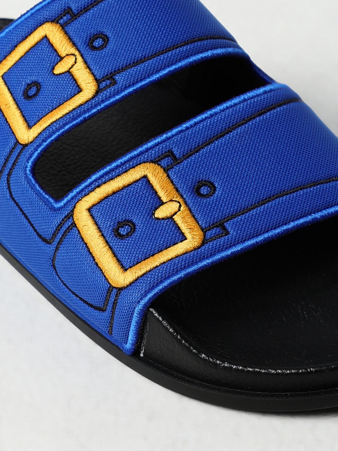 Marni Sandals men - Blue | SAMR004902P6395 | GIGLIO.COM