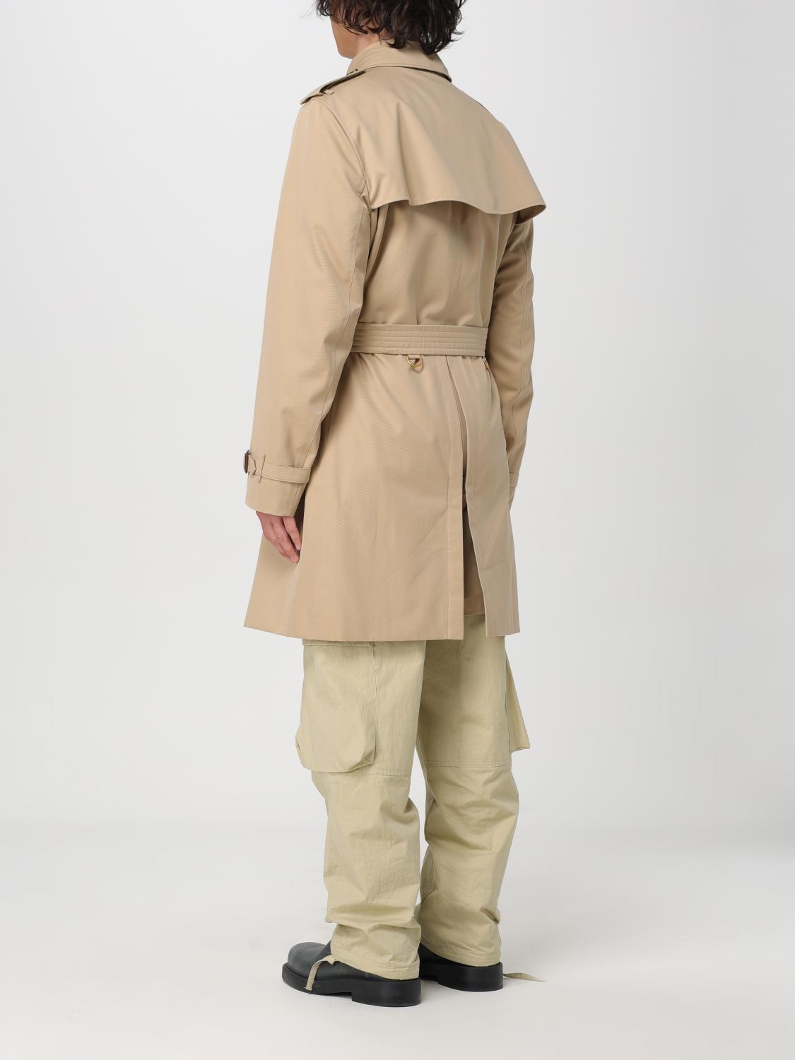 BURBERRY TRENCH COAT: Coat men Burberry, Honey - Img 3