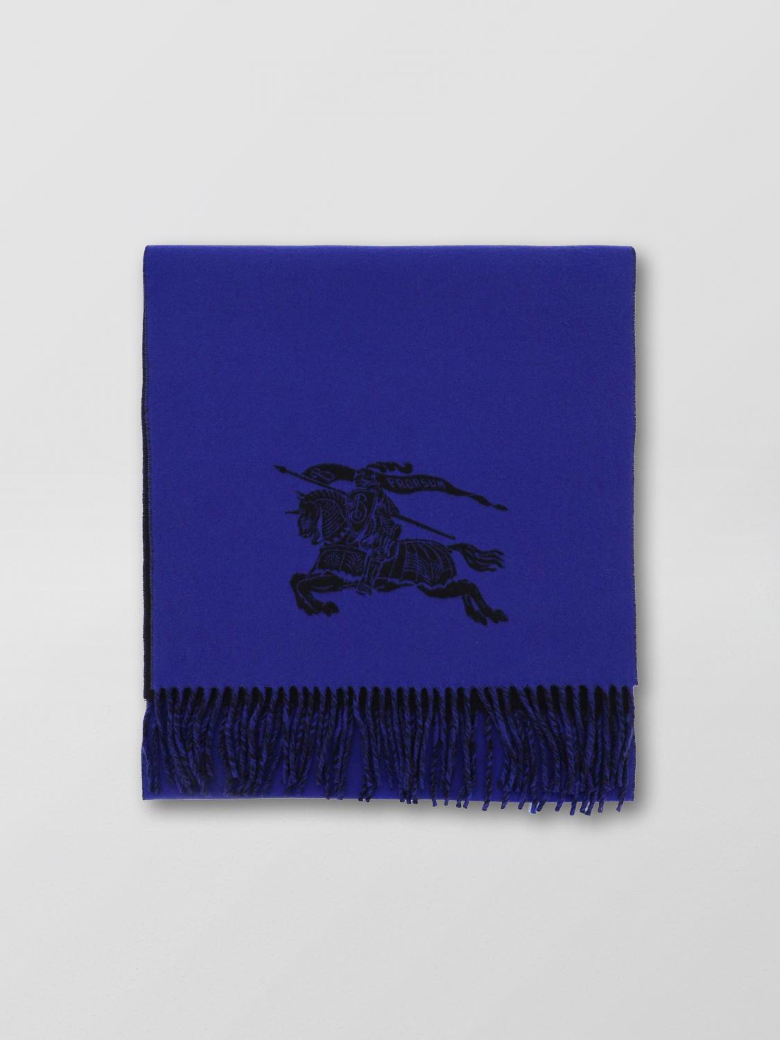 BURBERRY SCHAL: Schal herren Burberry, Royal Blue - Img 1