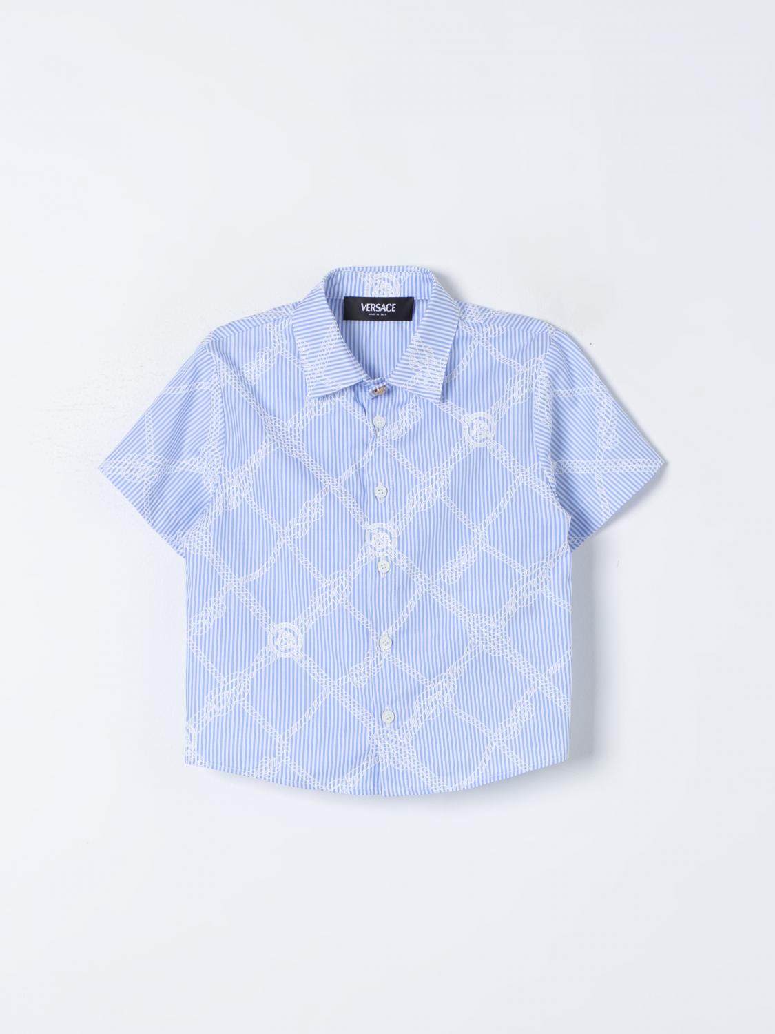 VERSACE: T-shirt kids Young White Versace t-shirt - Main Image