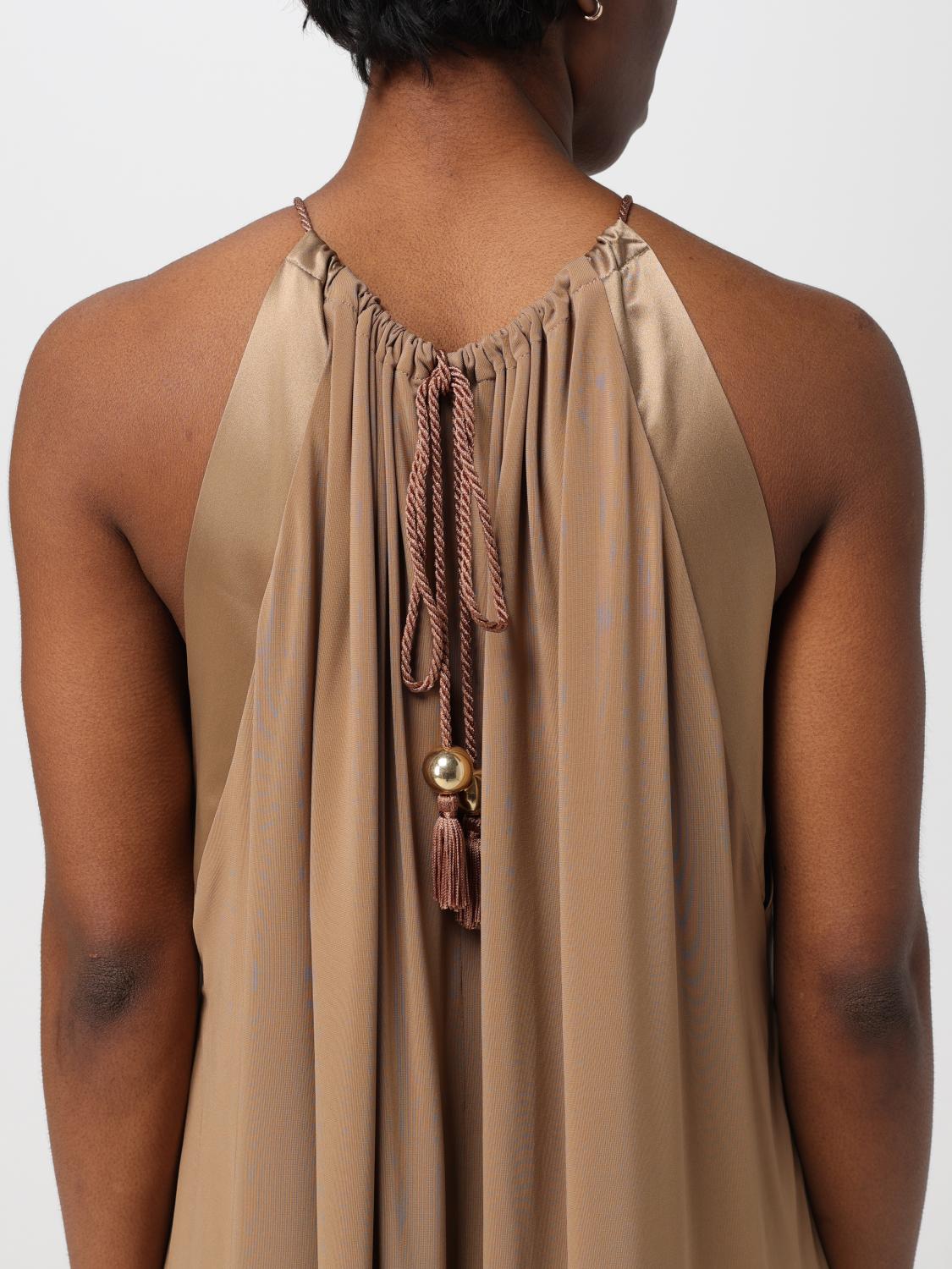 MAX MARA VESTIDO: Vestido mujer Max Mara, Beige - Img 4