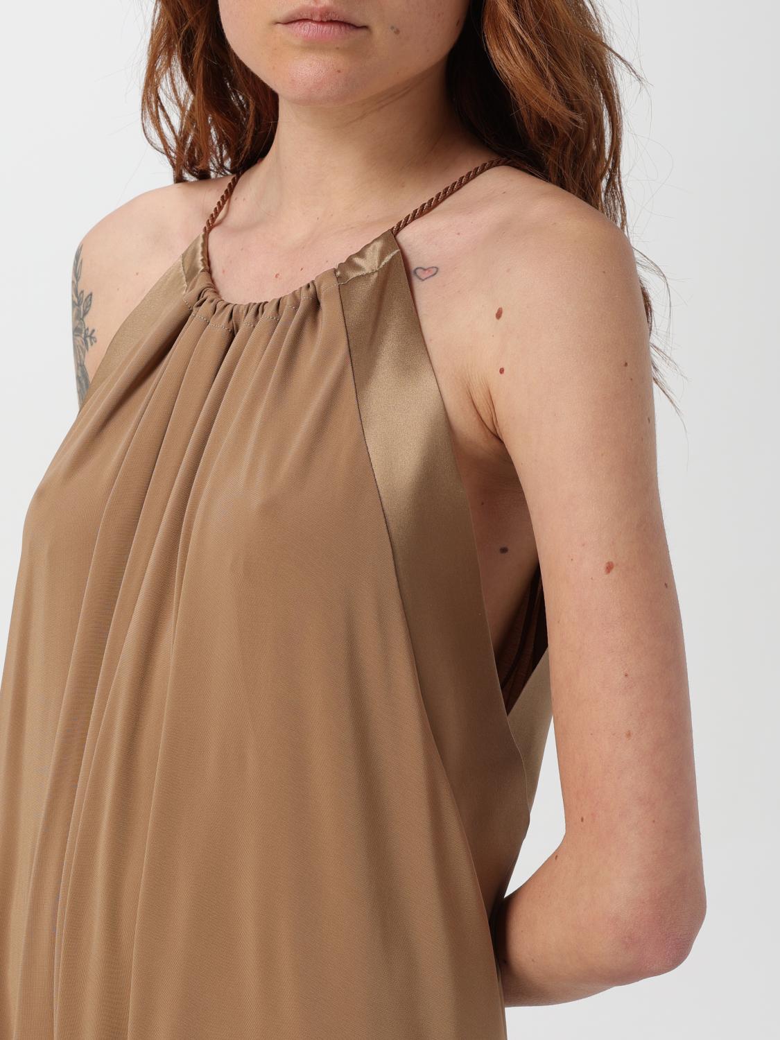 MAX MARA VESTIDO: Vestido mujer Max Mara, Marrón - Img 3