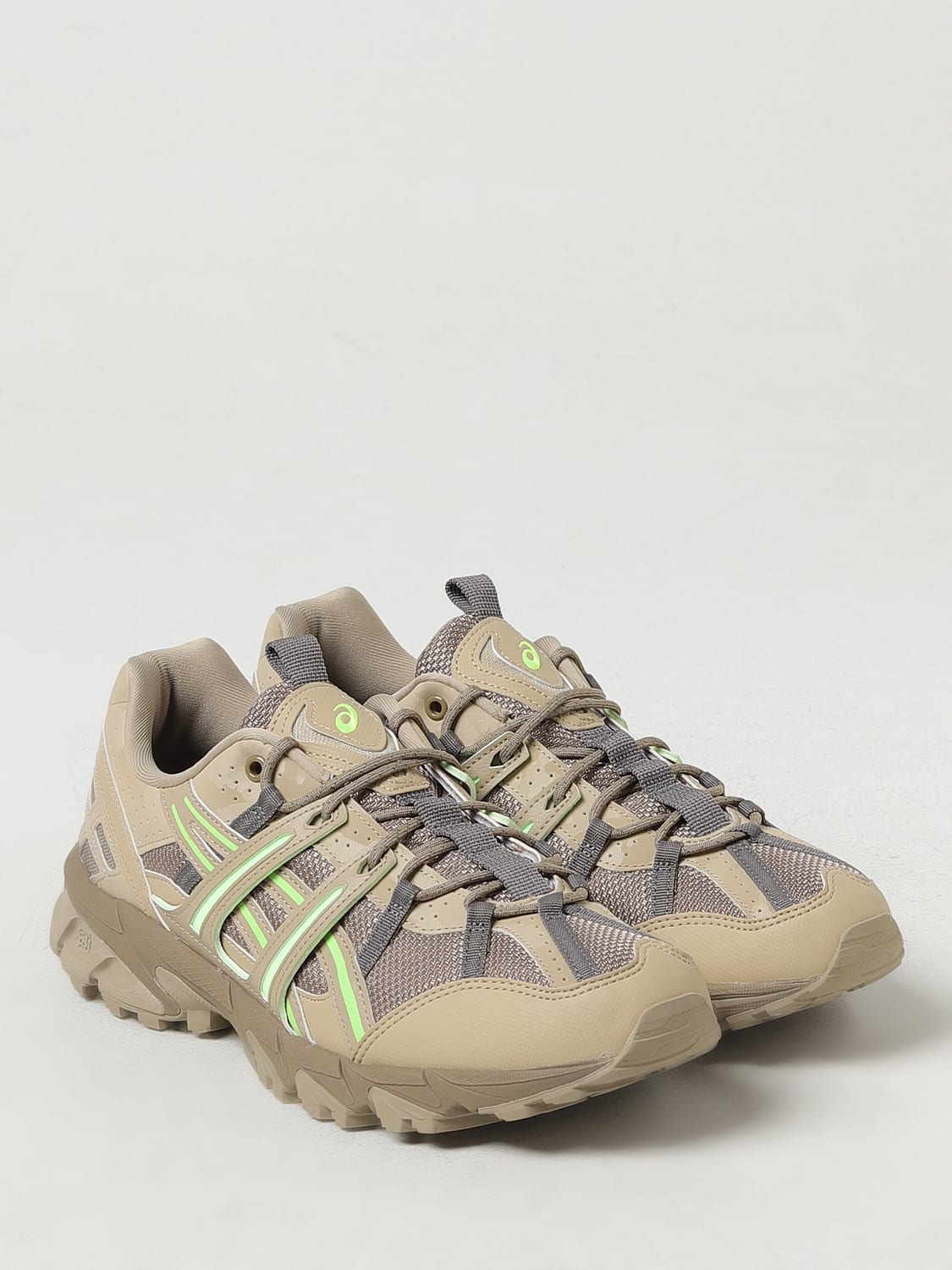 ASICS 运动鞋: 运动鞋 男士 Asics, 绿色 - Img 2