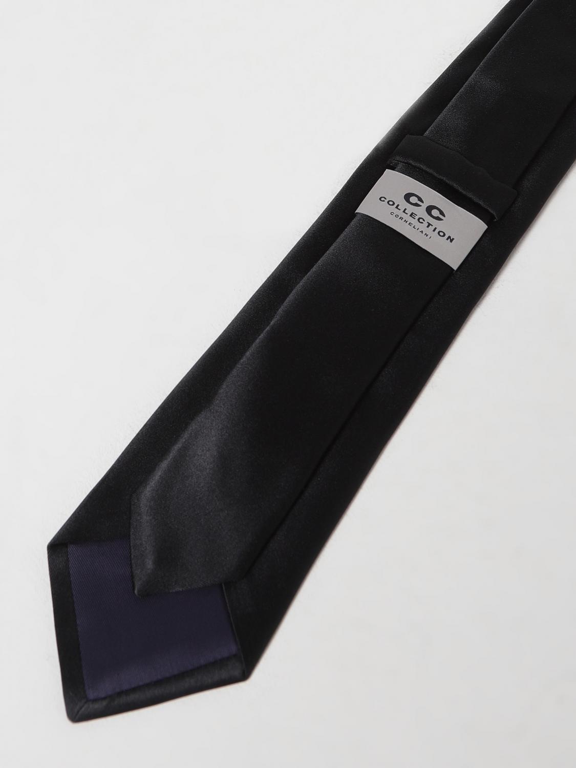 CORNELIANI CORBATA: Corbata hombre Corneliani, Negro - Img 2