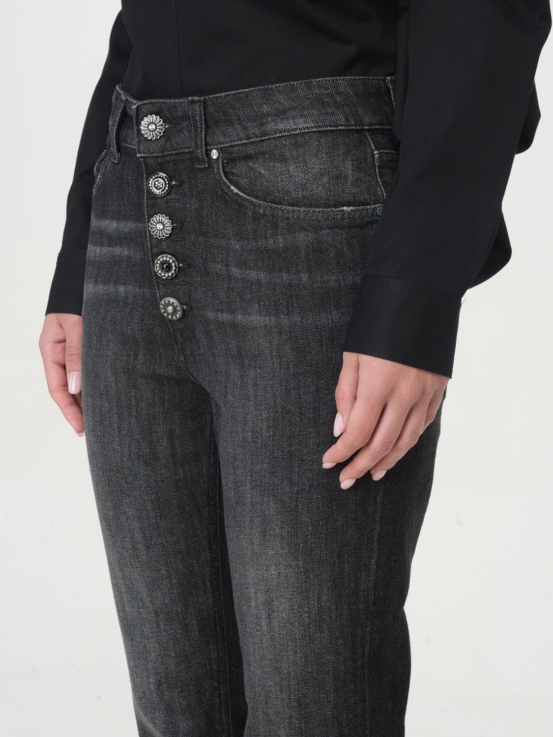 DONDUP: Jeans woman - Black | Dondup jeans DP268BDF0276HA7