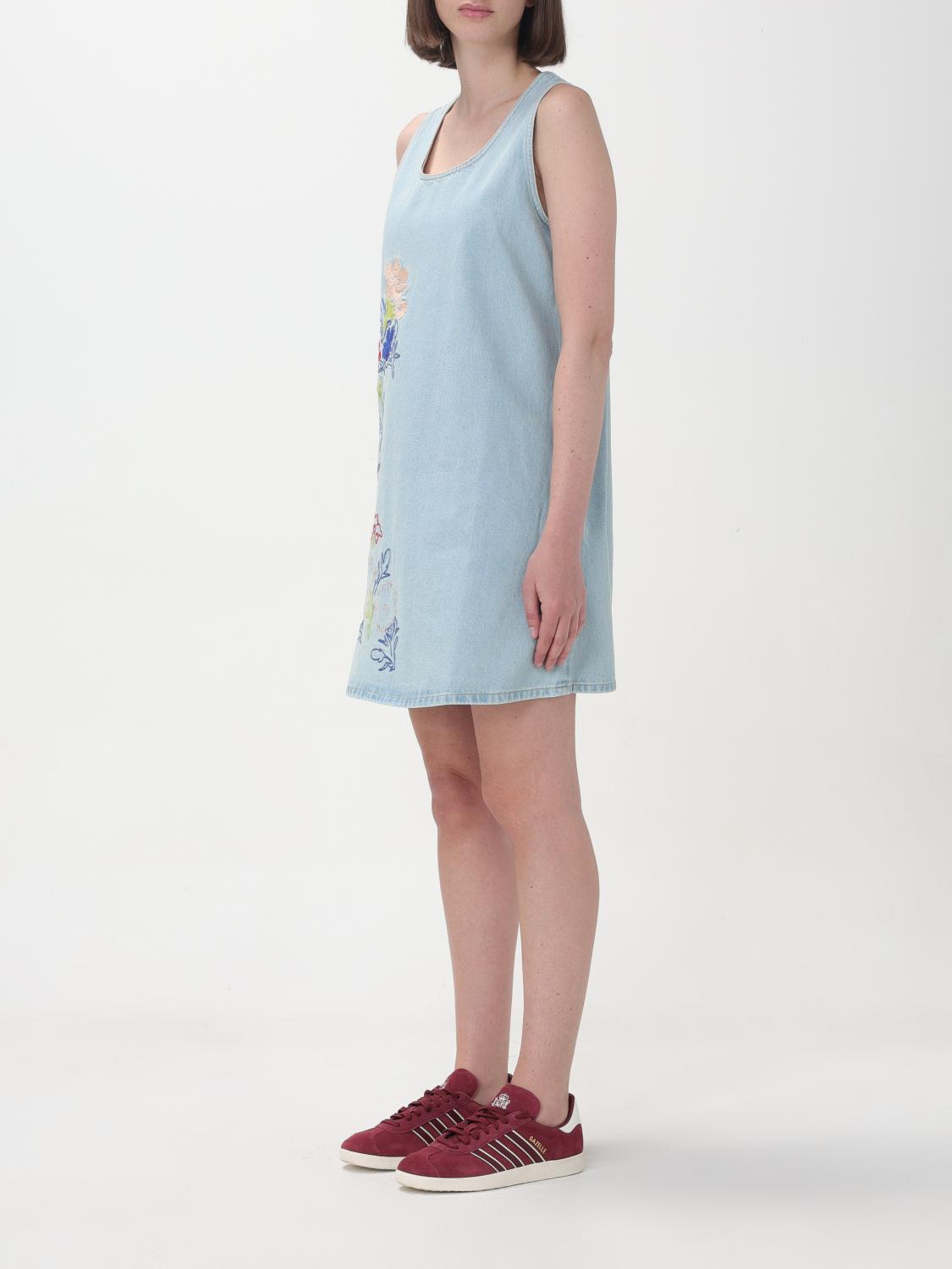 kenzo denim dress LEVIS X KENZO DENIM DRESS FLOWER SIZE S