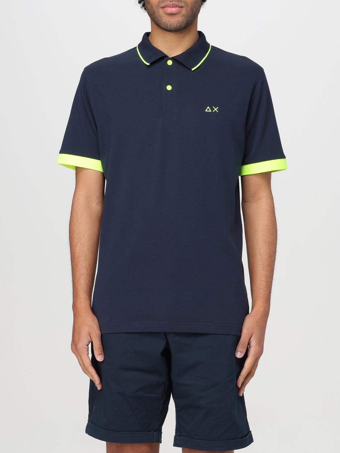 SUN68 POLO: Polo hombre Sun 68, Azul Marino - Img 1