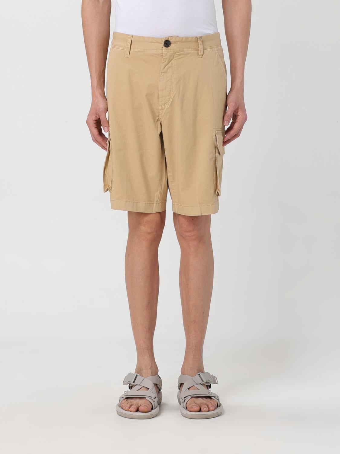 SUN68 SHORTS: Short men Sun 68, Beige - Img 1