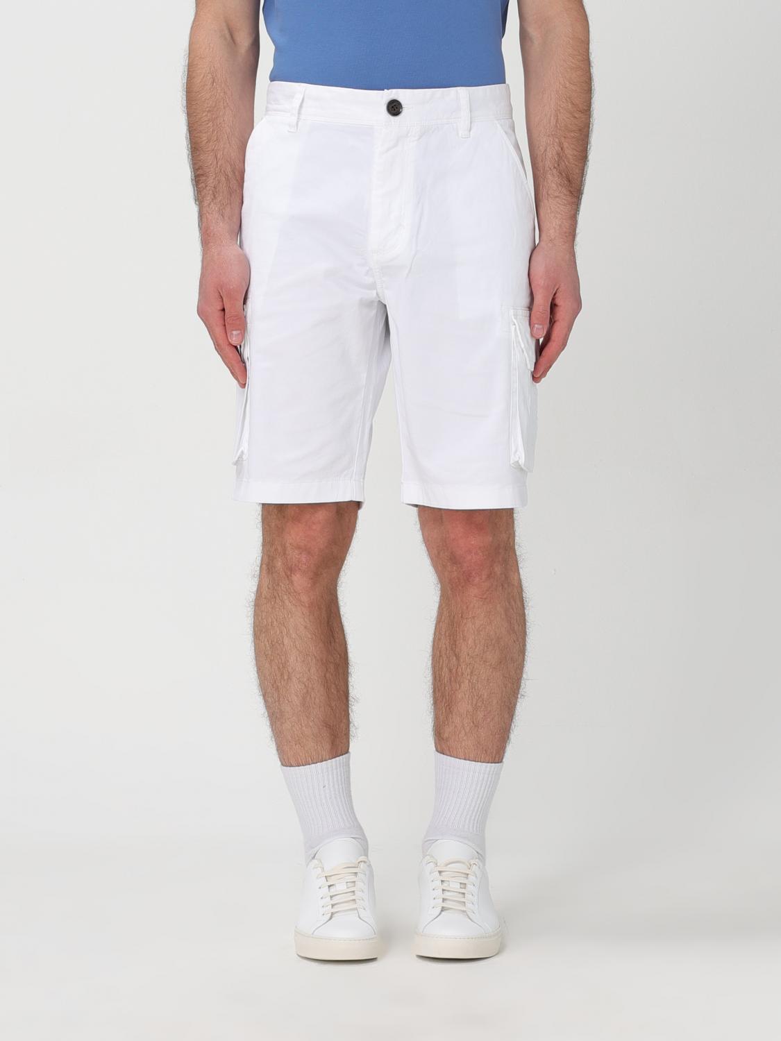SUN68 SHORTS: Short men Sun 68, Yellow Cream - Img 1
