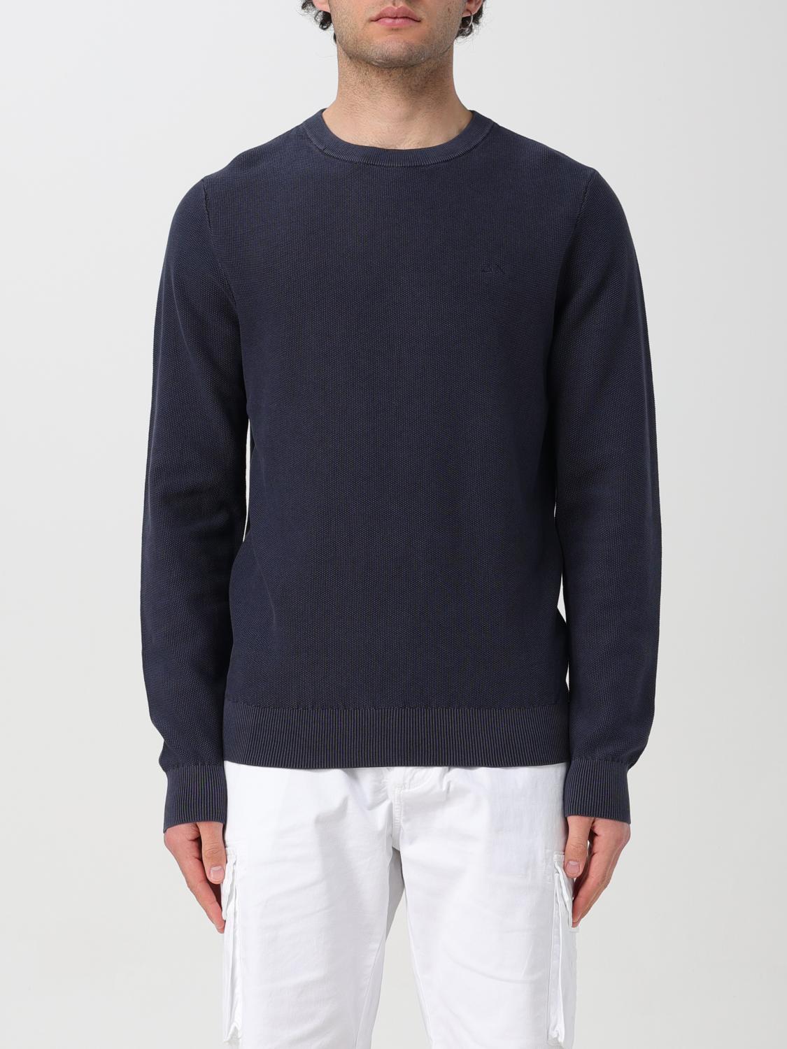 SUN68 PULL: Pull homme Sun 68, Bleu - Img 1