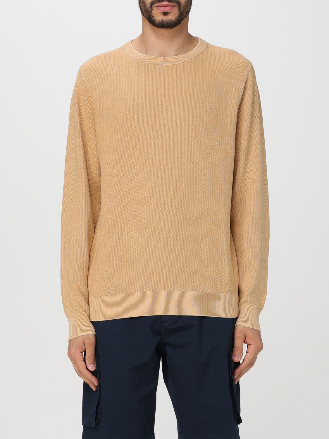 SUN68 PULL: Pull homme Sun 68, Beige - Img 1