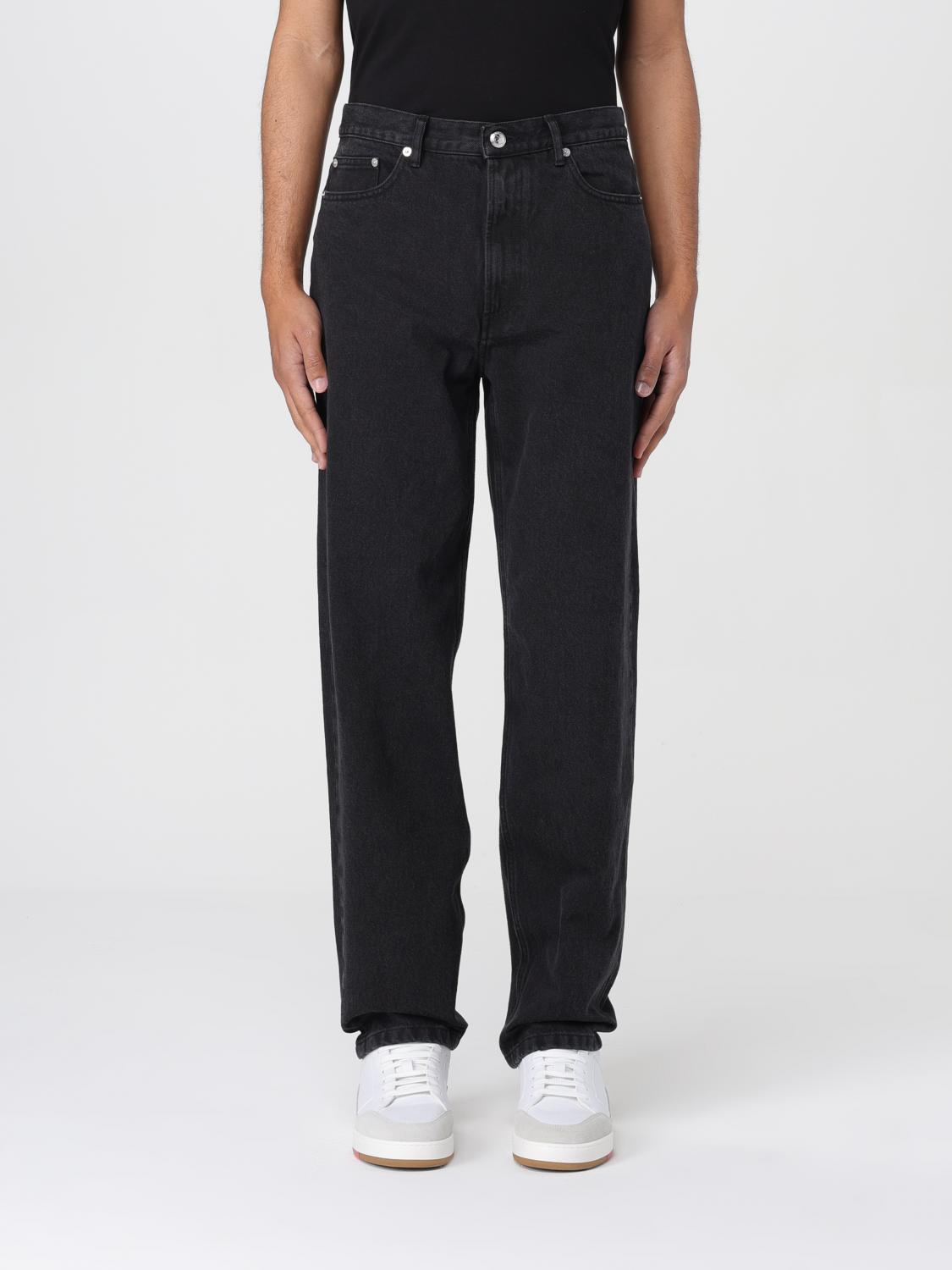 A.P.C. JEANS: Jeans hombre A.P.C., Negro - Img 1