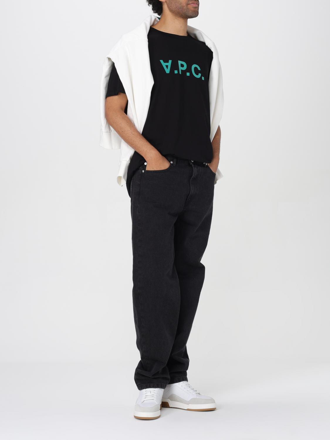 A.P.C. JEANS: Jeans hombre A.P.C., Negro - Img 2