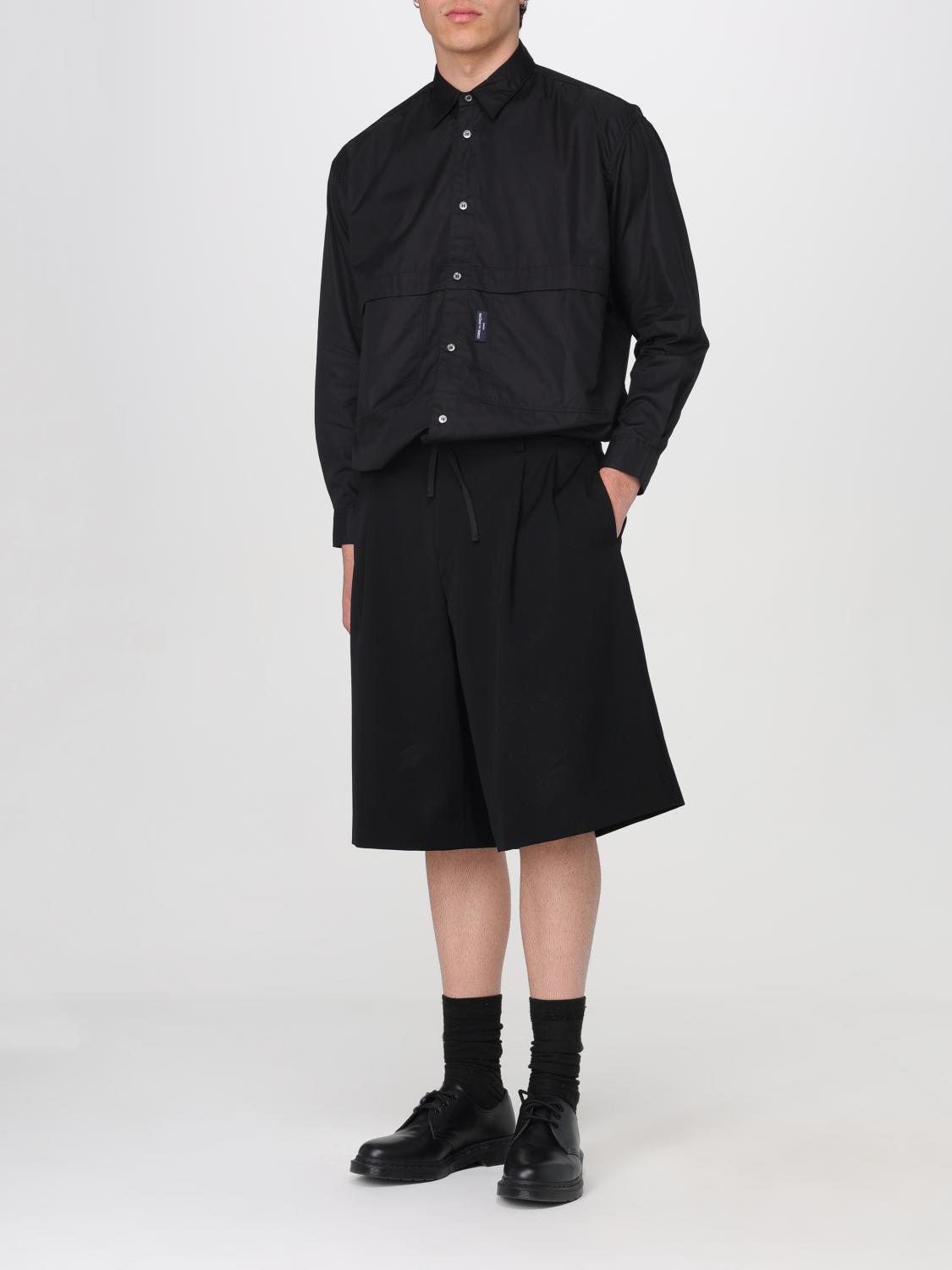 COMME des GARCONS HOMME PLUS 長袖 メンズシャツ S COMME des GARCONS HOMME コムデギャルソンオム 綿ブロード シャツ HO