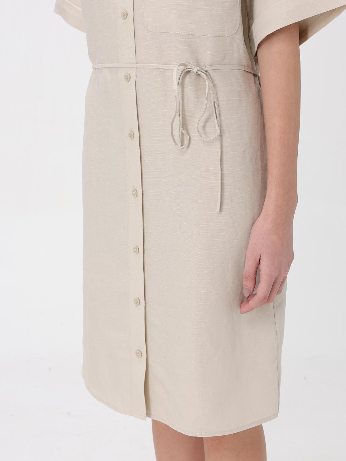 Calvin Klein Dress woman - Beige | K20K206697 | GIGLIO.COM