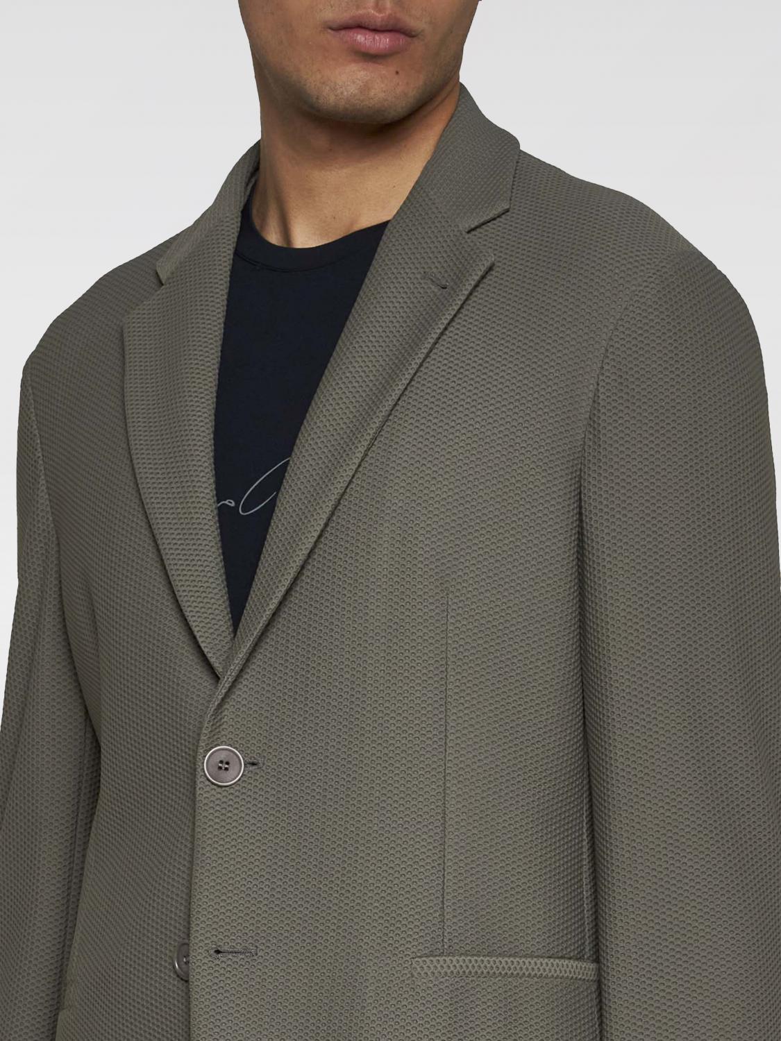 GIORGIO ARMANI JACKET: Blazer men Giorgio Armani, Green - Img 3