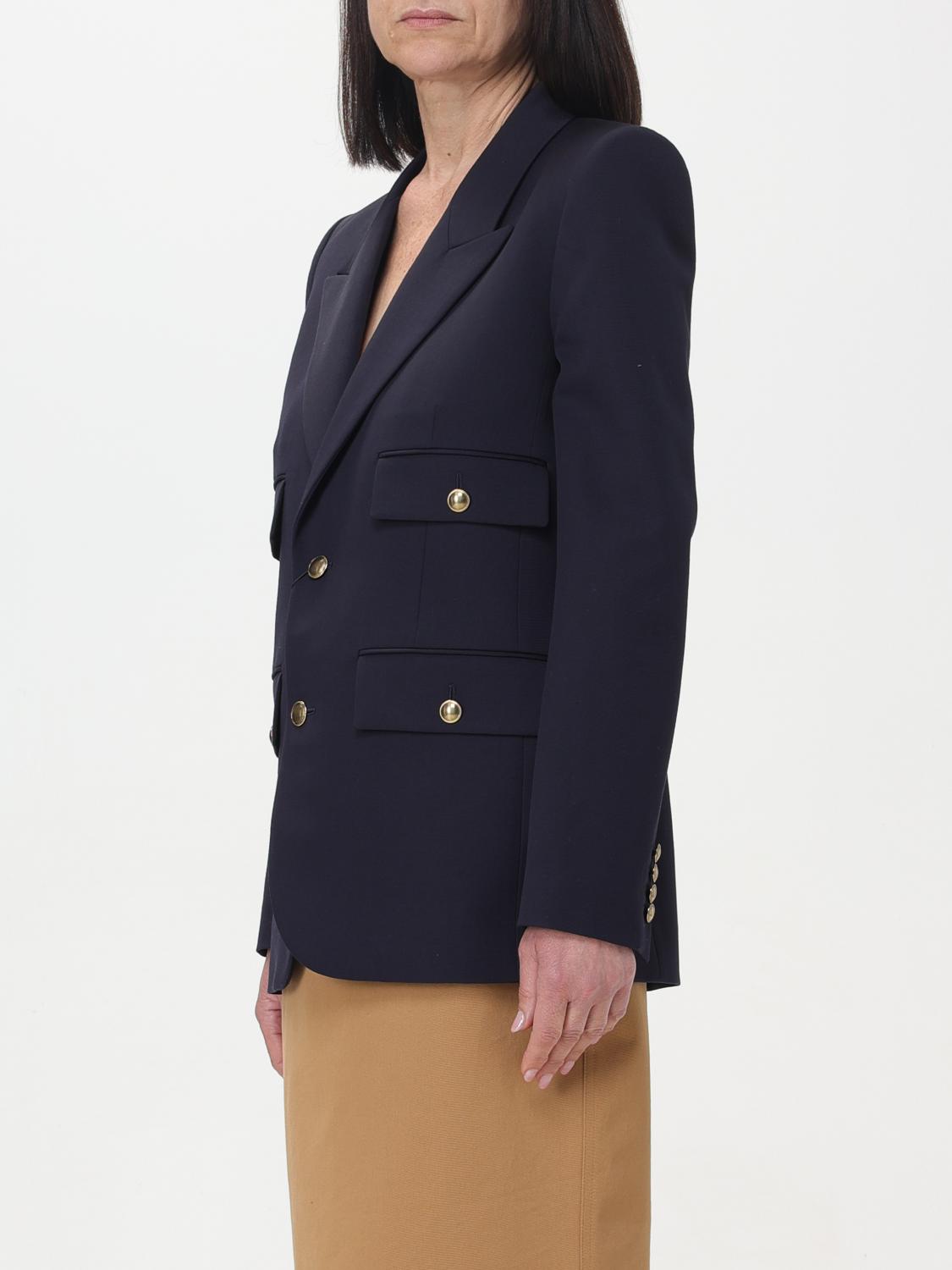 SAINT LAURENT：ブレザー レディース - マリン | GIGLIO.COMオンライン