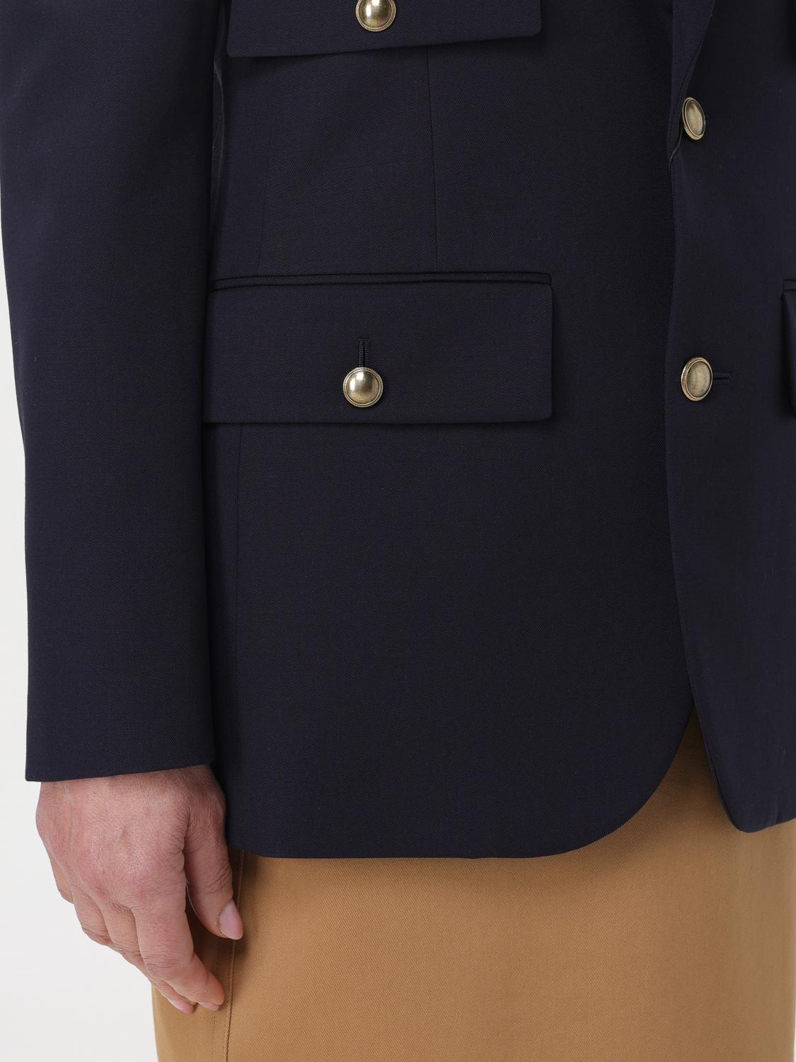 SAINT LAURENT：ブレザー レディース - マリン | GIGLIO.COMオンライン