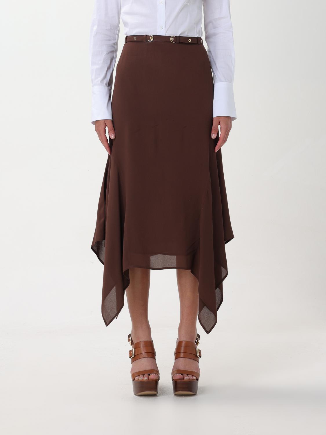 PINKO ROCK: Rock damen Pinko, Braun - Img 1