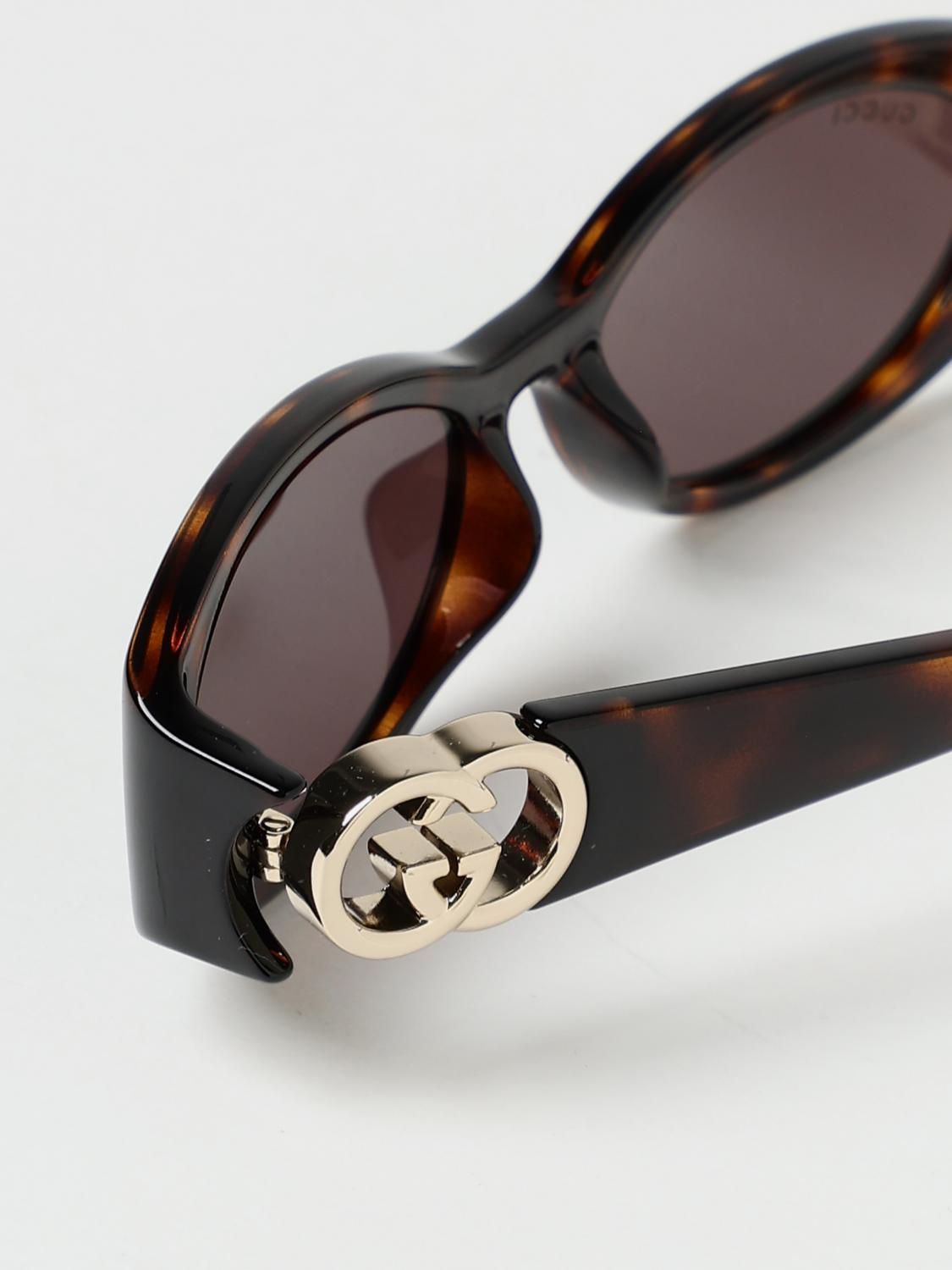 Gucci サングラス レディース - ブラウン | 785560J1691 | GIGLIO.COM