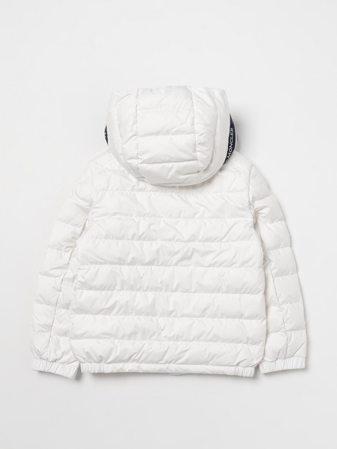 MONCLER JACKET: Jacket kids Moncler, White - Img 2