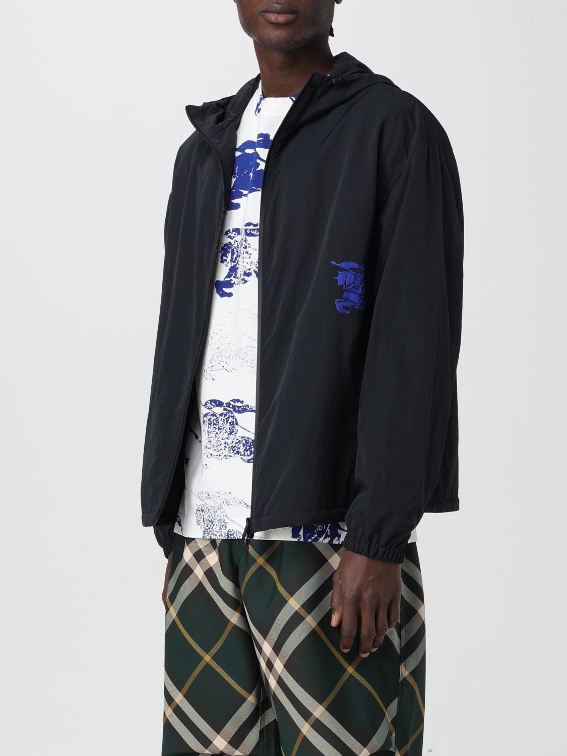BURBERRY JACKET: Jacket men Burberry, Black - Img 4